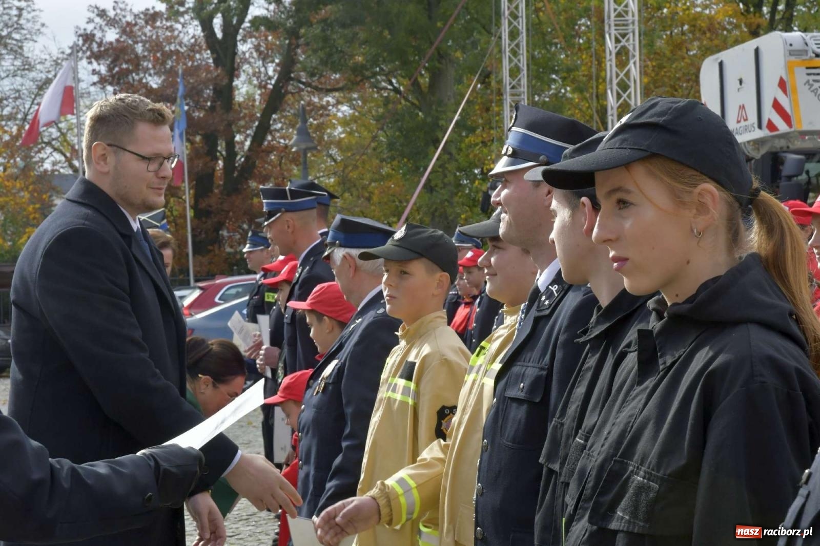 Zdjęcie w galerii na portalu naszraciborz.pl: Młodzi strażacy z powiatu raciborskiego z promesami od ministra [FOTO i WIDEO] wiadomości z regionu