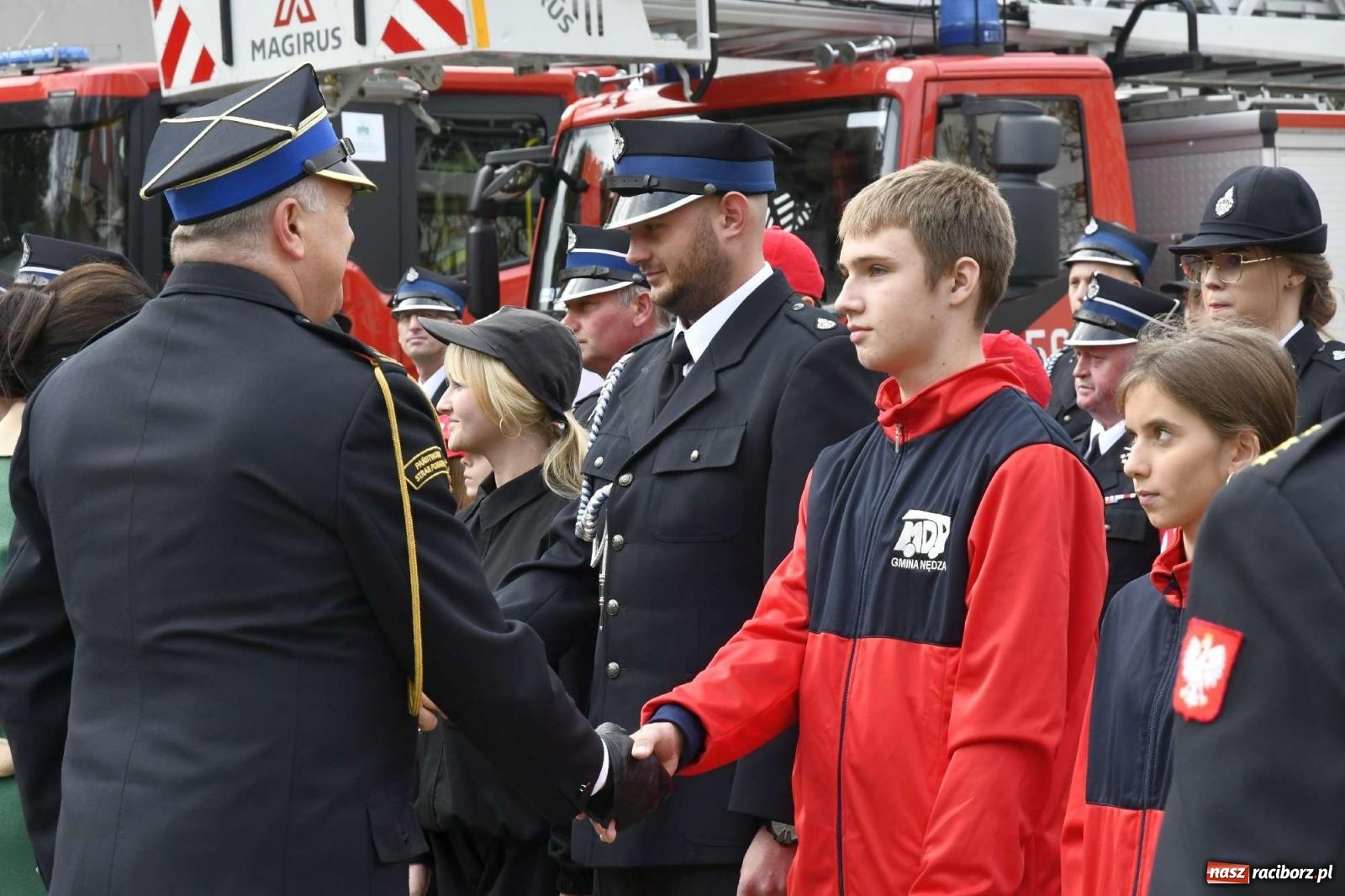 Zdjęcie w galerii na portalu naszraciborz.pl: Młodzi strażacy z powiatu raciborskiego z promesami od ministra [FOTO i WIDEO] wiadomości z regionu