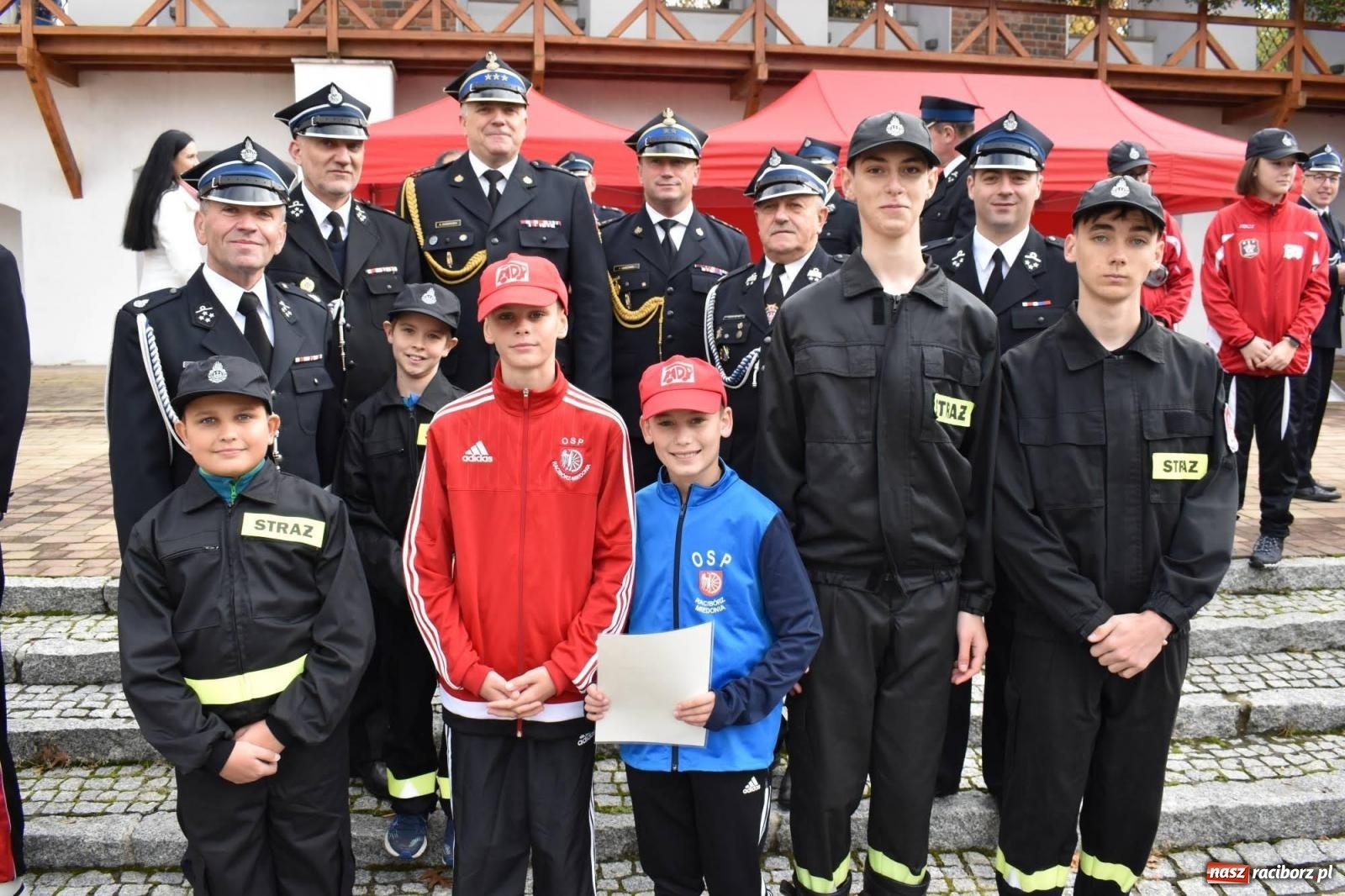 Zdjęcie w galerii na portalu naszraciborz.pl: Młodzi strażacy z powiatu raciborskiego z promesami od ministra [FOTO i WIDEO] wiadomości z regionu