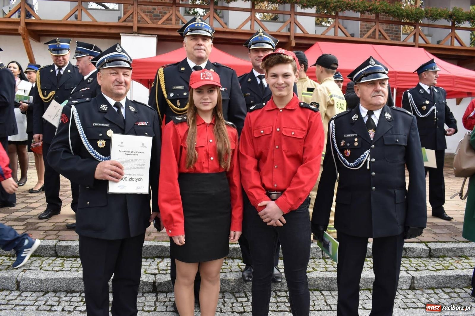 Zdjęcie w galerii na portalu naszraciborz.pl: Młodzi strażacy z powiatu raciborskiego z promesami od ministra [FOTO i WIDEO] wiadomości z regionu