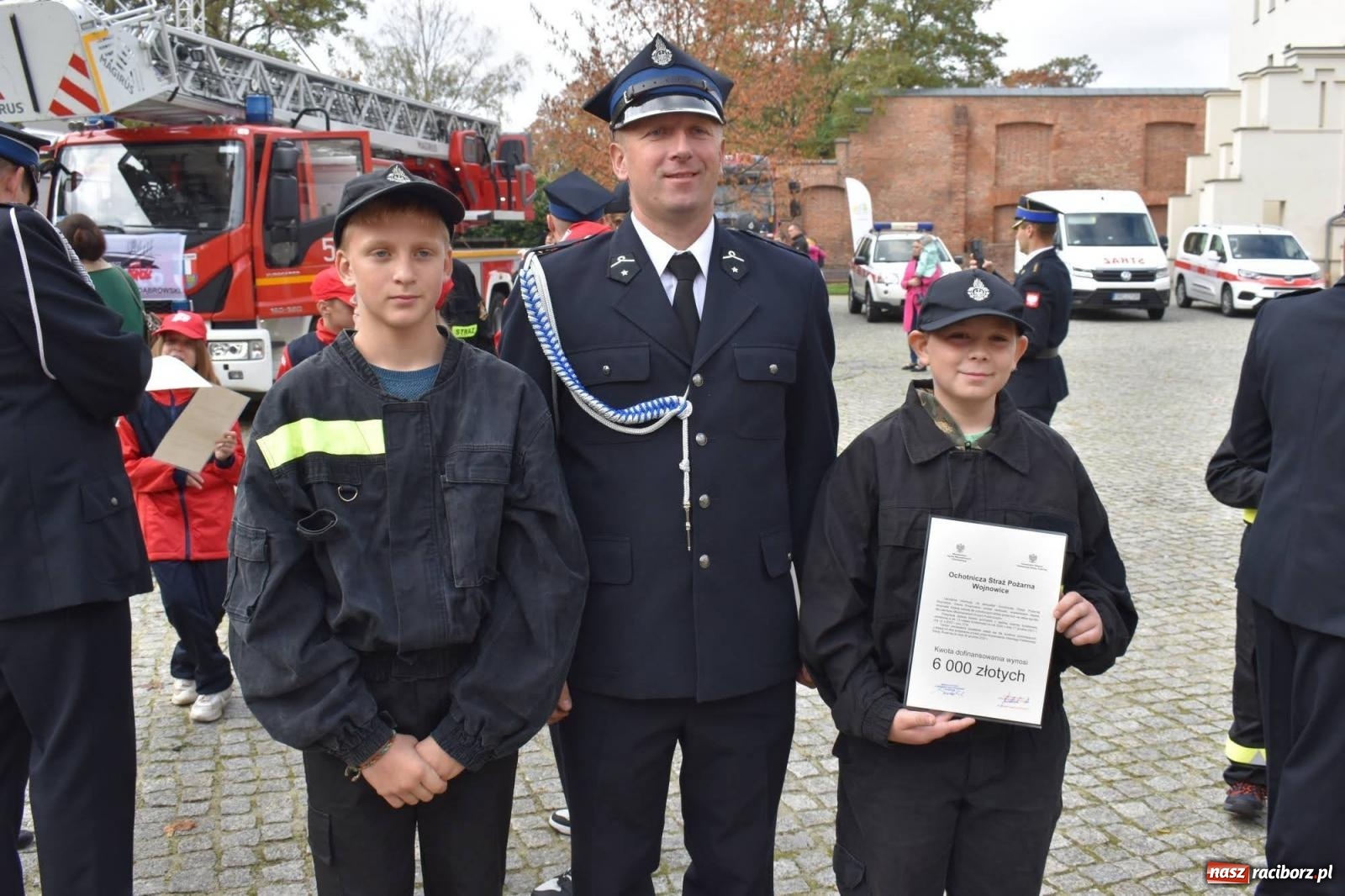 Zdjęcie w galerii na portalu naszraciborz.pl: Młodzi strażacy z powiatu raciborskiego z promesami od ministra [FOTO i WIDEO] wiadomości z regionu
