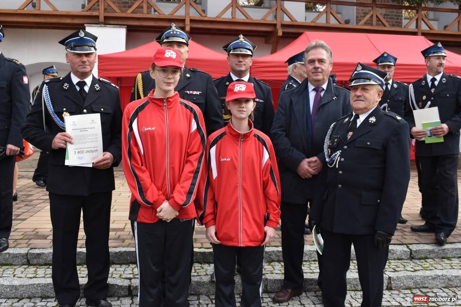Zdjęcie w galerii na portalu naszraciborz.pl: Młodzi strażacy z powiatu raciborskiego z promesami od ministra [FOTO i WIDEO] wiadomości z regionu
