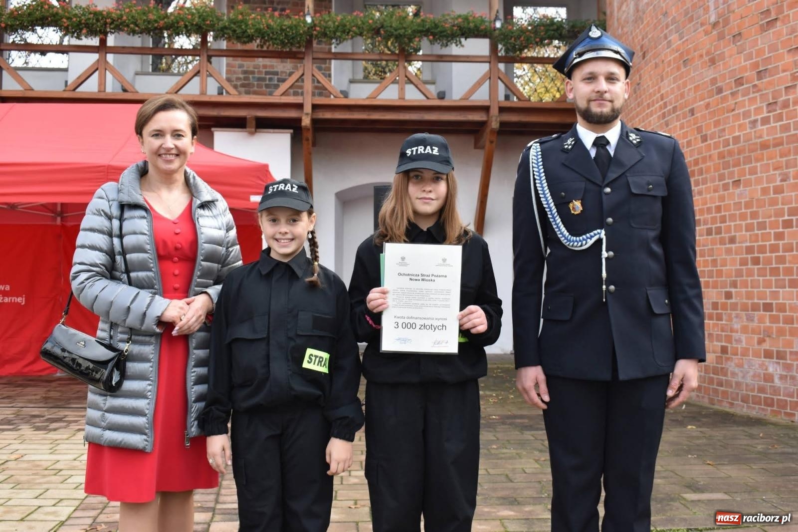 Zdjęcie w galerii na portalu naszraciborz.pl: Młodzi strażacy z powiatu raciborskiego z promesami od ministra [FOTO i WIDEO] wiadomości z regionu