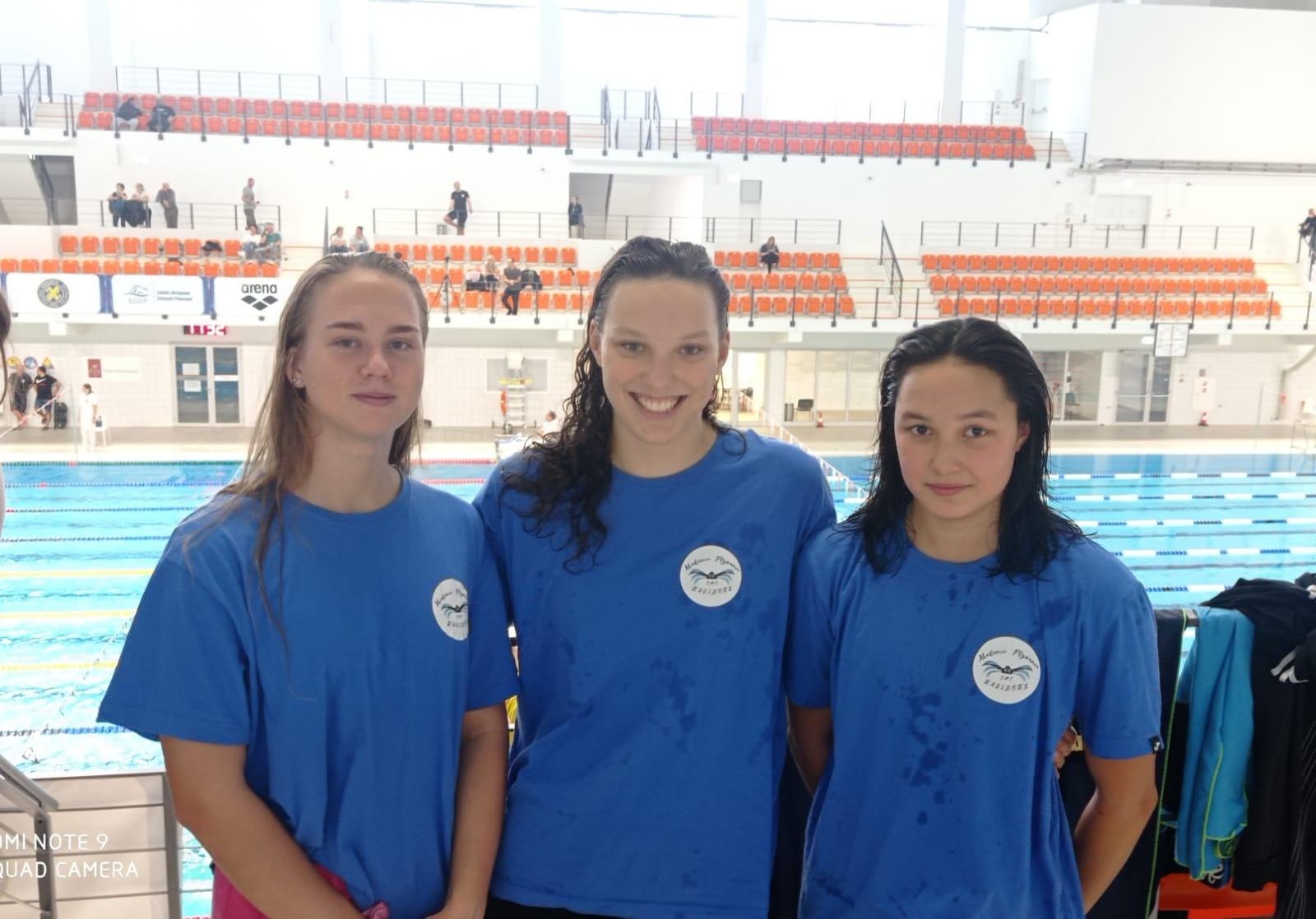 Zdjęcie w galerii na portalu naszraciborz.pl: Bardzo dobry start pływaków ZSOMS Racibórz [FOTO] wiadomości z regionu