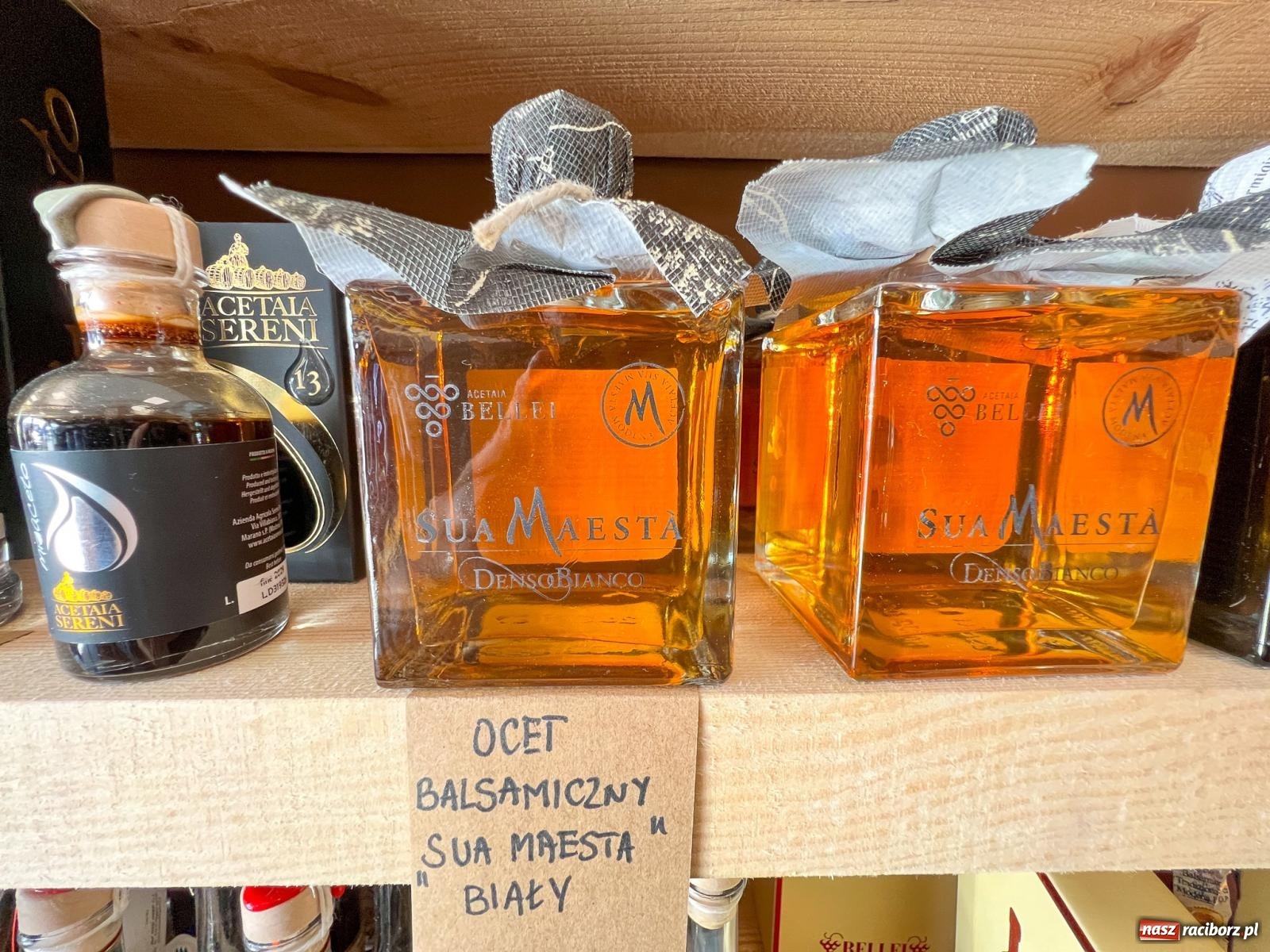 Zdjęcie w galerii na portalu naszraciborz.pl: Oliwa i Wino. Włoski skład w Raciborzu z setkami nowych produktów [FOTO] wiadomości z regionu