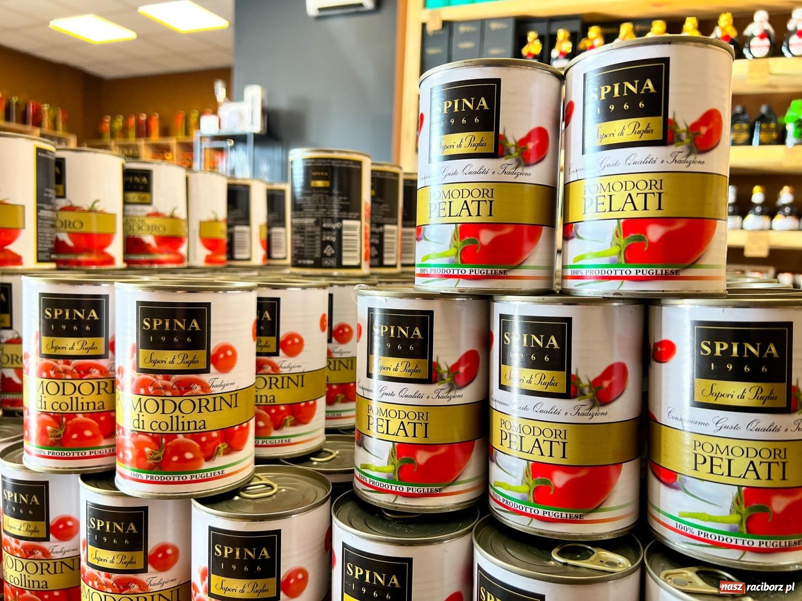 Zdjęcie w galerii na portalu naszraciborz.pl: Oliwa i Wino. Włoski skład w Raciborzu z setkami nowych produktów [FOTO] wiadomości z regionu
