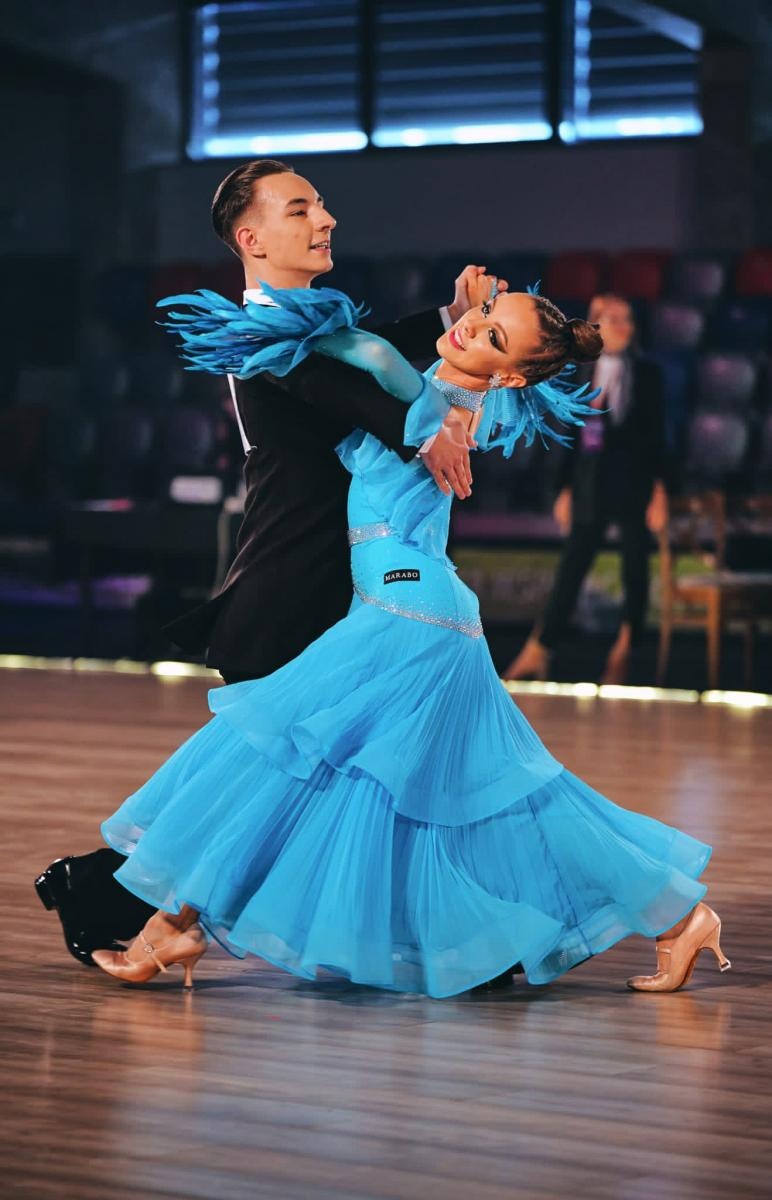 Zdjęcie w galerii na portalu naszraciborz.pl: Para taneczna z raciborzaninem w składzie na podium Mistrzostw Polski wiadomości z regionu