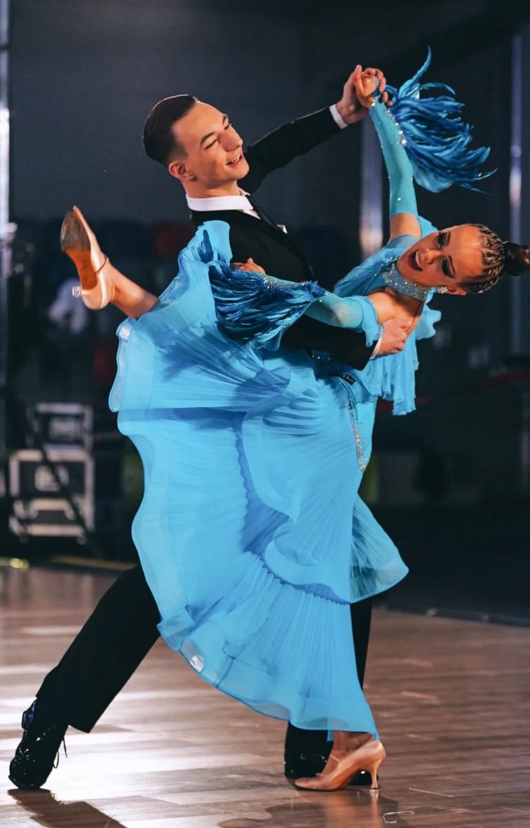 Zdjęcie w galerii na portalu naszraciborz.pl: Para taneczna z raciborzaninem w składzie na podium Mistrzostw Polski wiadomości z regionu