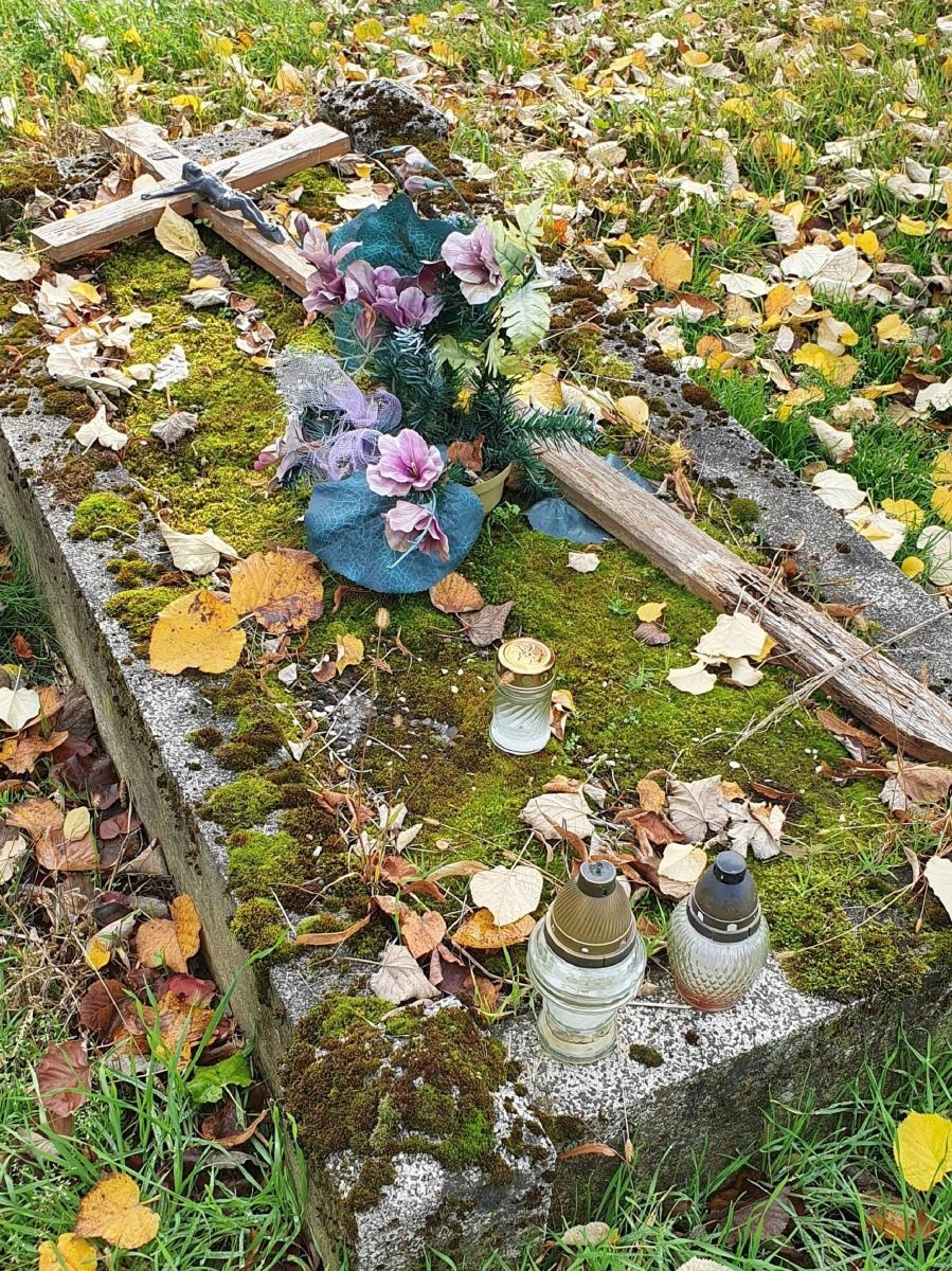 Zdjęcie w galerii na portalu naszraciborz.pl: Wolontariusze Polski 2050 porządkują zapomniane groby wiadomości z regionu