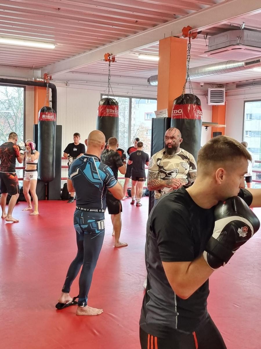 Zdjęcie w galerii na portalu naszraciborz.pl: Legenda polskiego MMA w Brooklyngym wiadomości z regionu