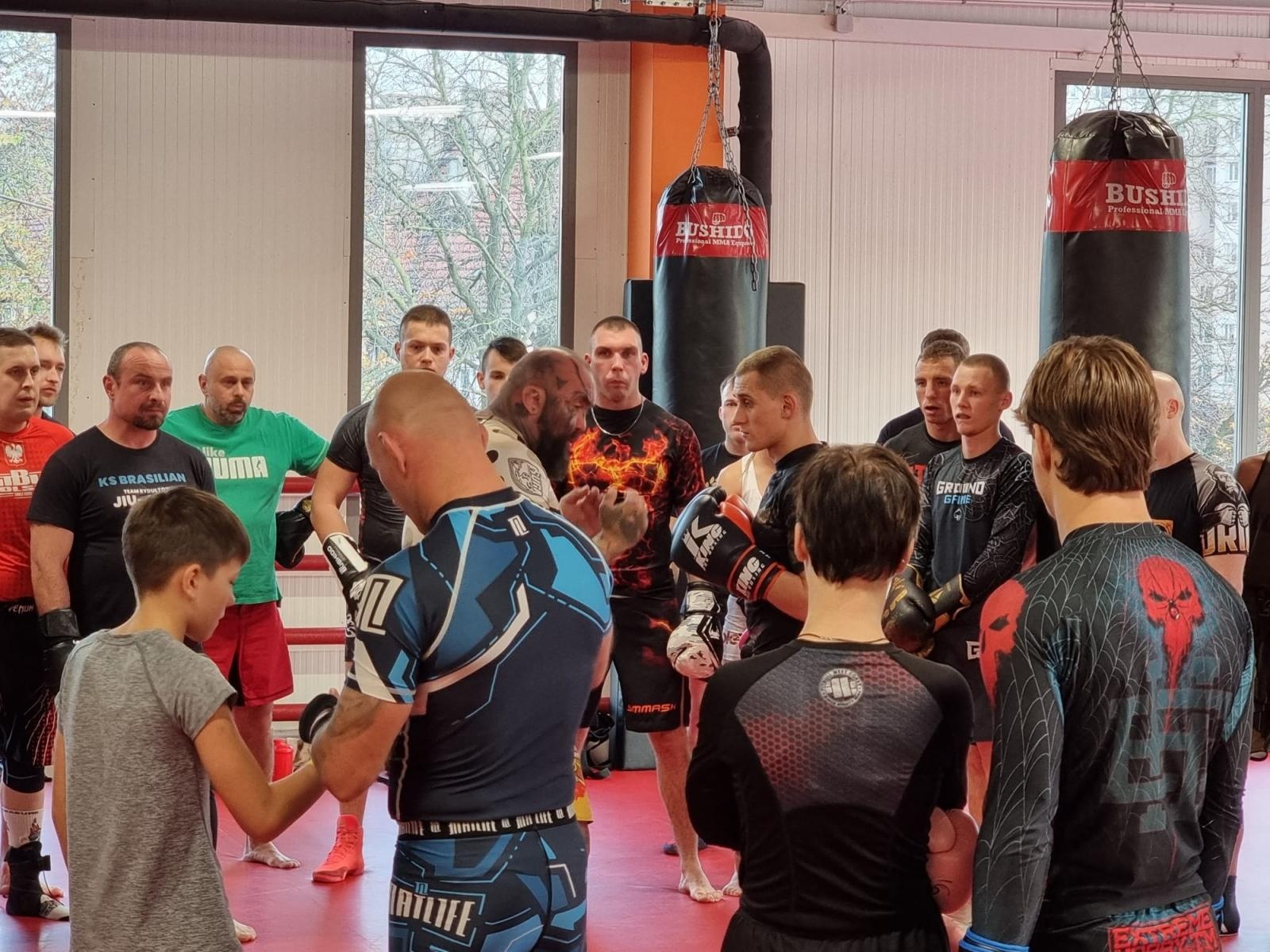 Zdjęcie w galerii na portalu naszraciborz.pl: Legenda polskiego MMA w Brooklyngym wiadomości z regionu