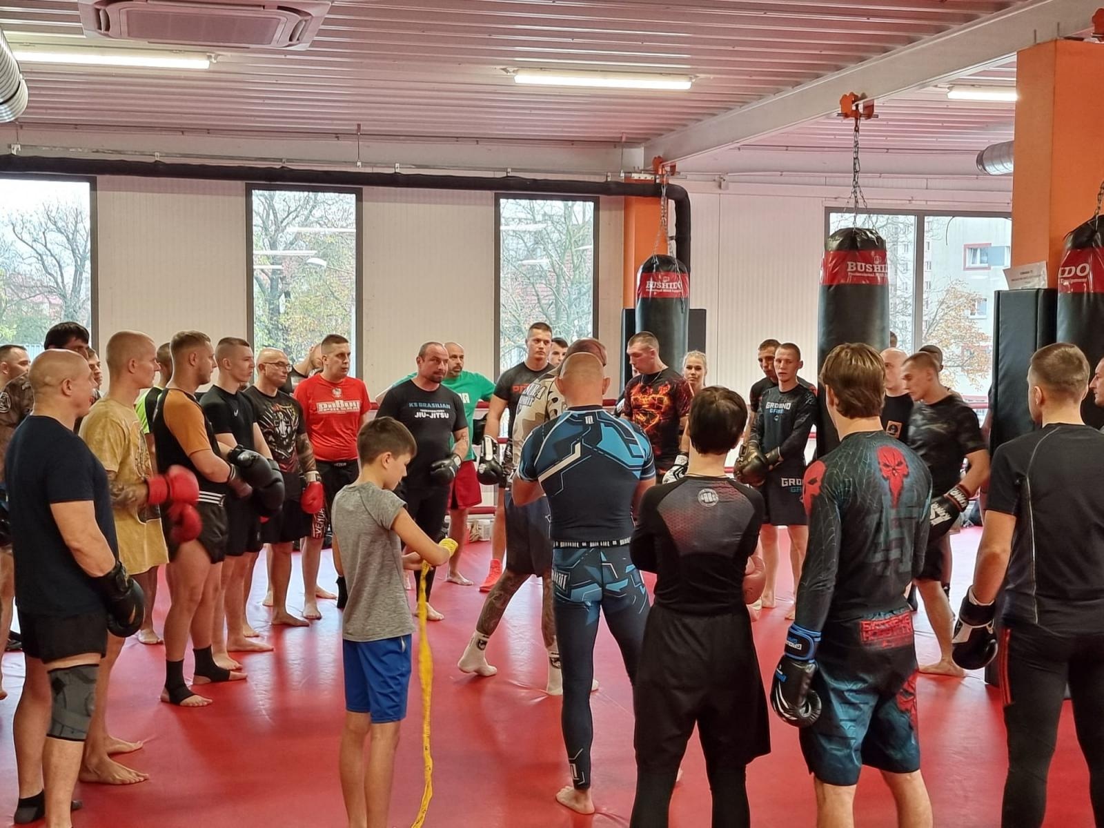 Zdjęcie w galerii na portalu naszraciborz.pl: Legenda polskiego MMA w Brooklyngym wiadomości z regionu