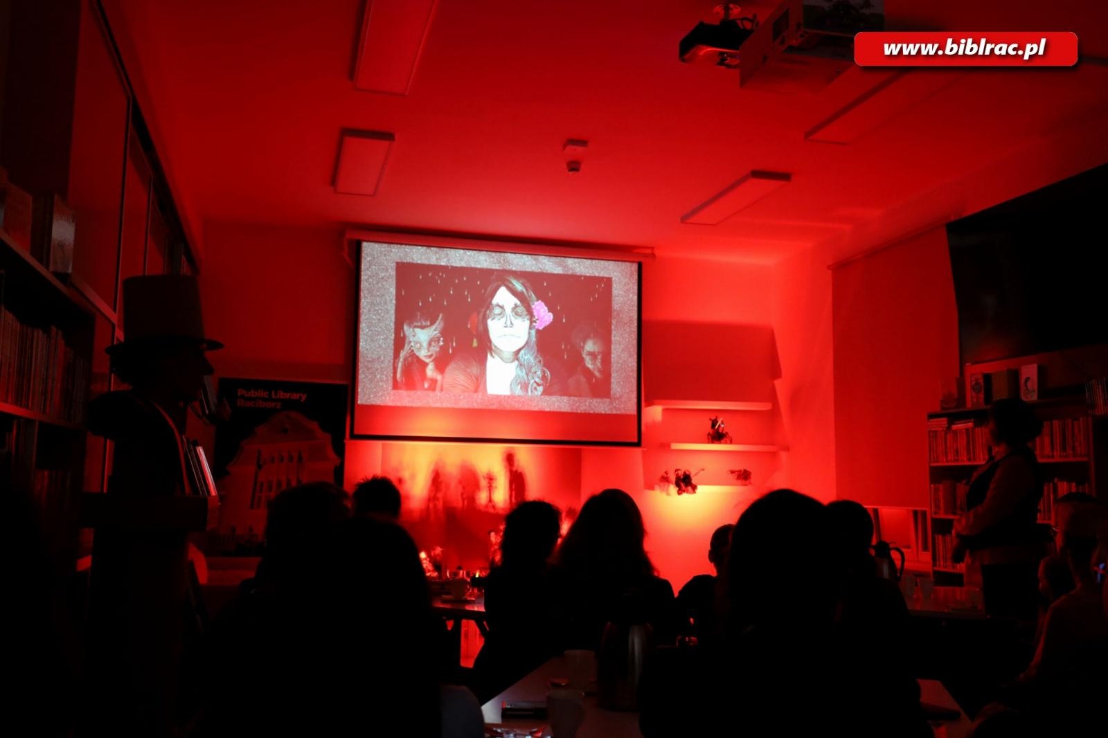 Zdjęcie w galerii na portalu naszraciborz.pl: Dlaczego robisz takie straszma? Biblioteczne Halloween w kulturalnym stylu wiadomości z regionu