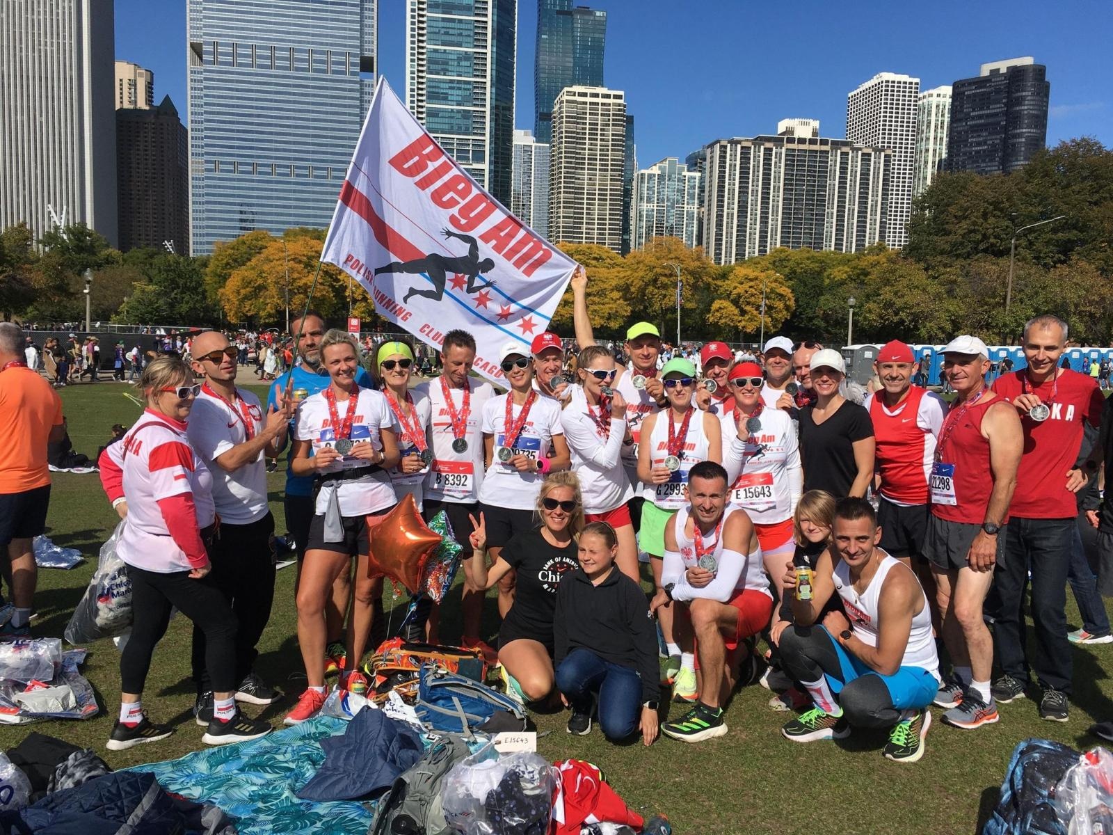 Zdjęcie w galerii na portalu naszraciborz.pl: Z Raciborza za Atlantyk. Raciborzanin pobiegł w Bank of America Chicago Marathon wiadomości z regionu