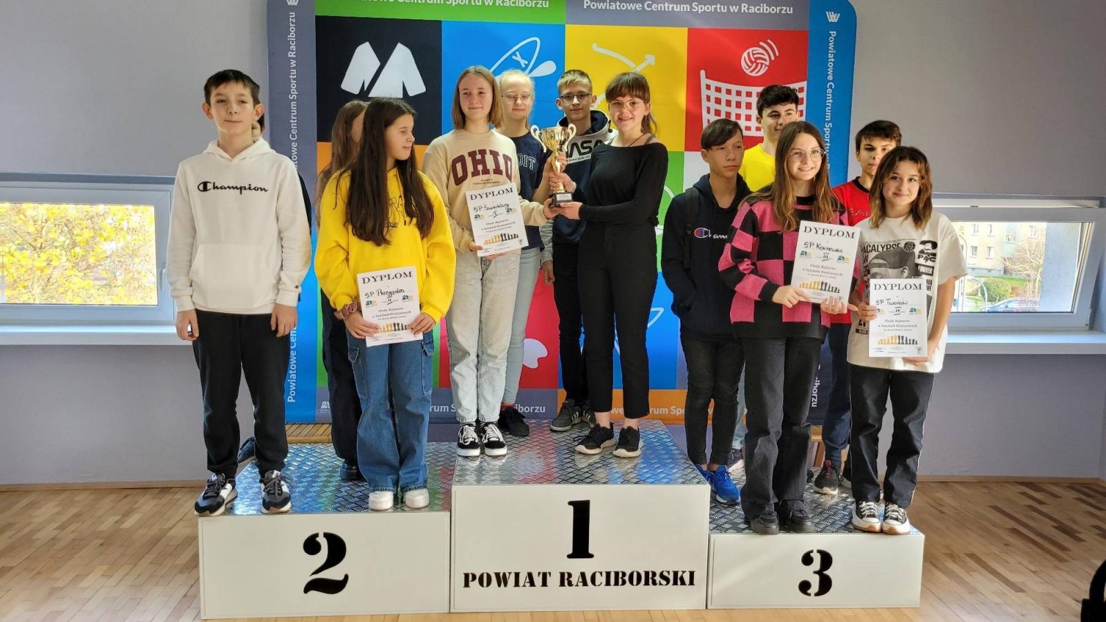 Zdjęcie w galerii na portalu naszraciborz.pl: Szkoła w Tworkowie ma najlepszych szachistów w rejonie wiadomości z regionu