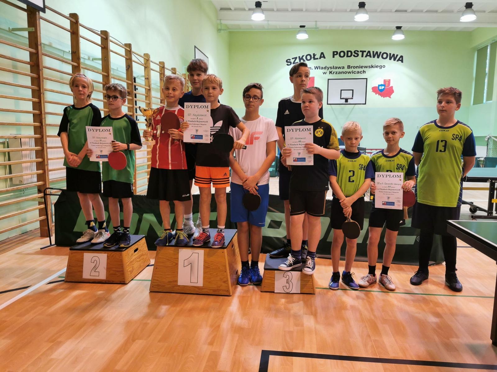 Zdjęcie w galerii na portalu naszraciborz.pl: Tenis stołowy. Nędza i Krzyżanowice znów bezkonkurencyjne wiadomości z regionu