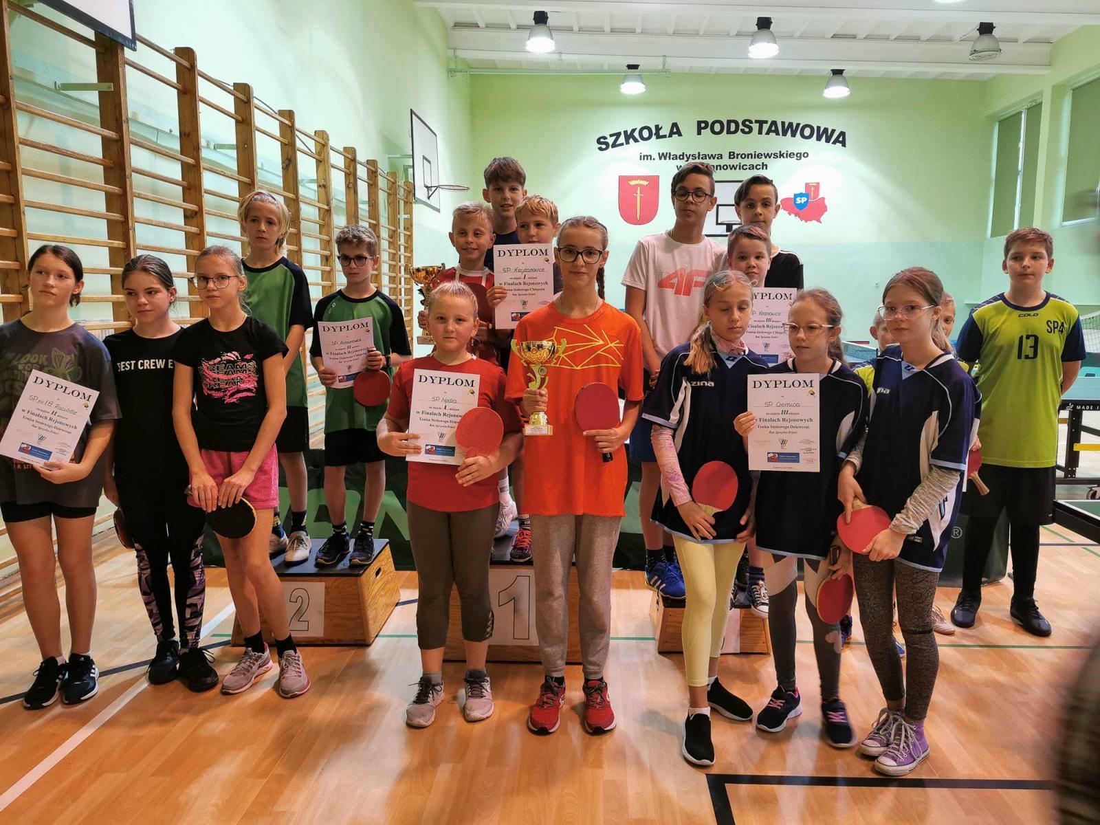 Zdjęcie w galerii na portalu naszraciborz.pl: Tenis stołowy. Nędza i Krzyżanowice znów bezkonkurencyjne wiadomości z regionu