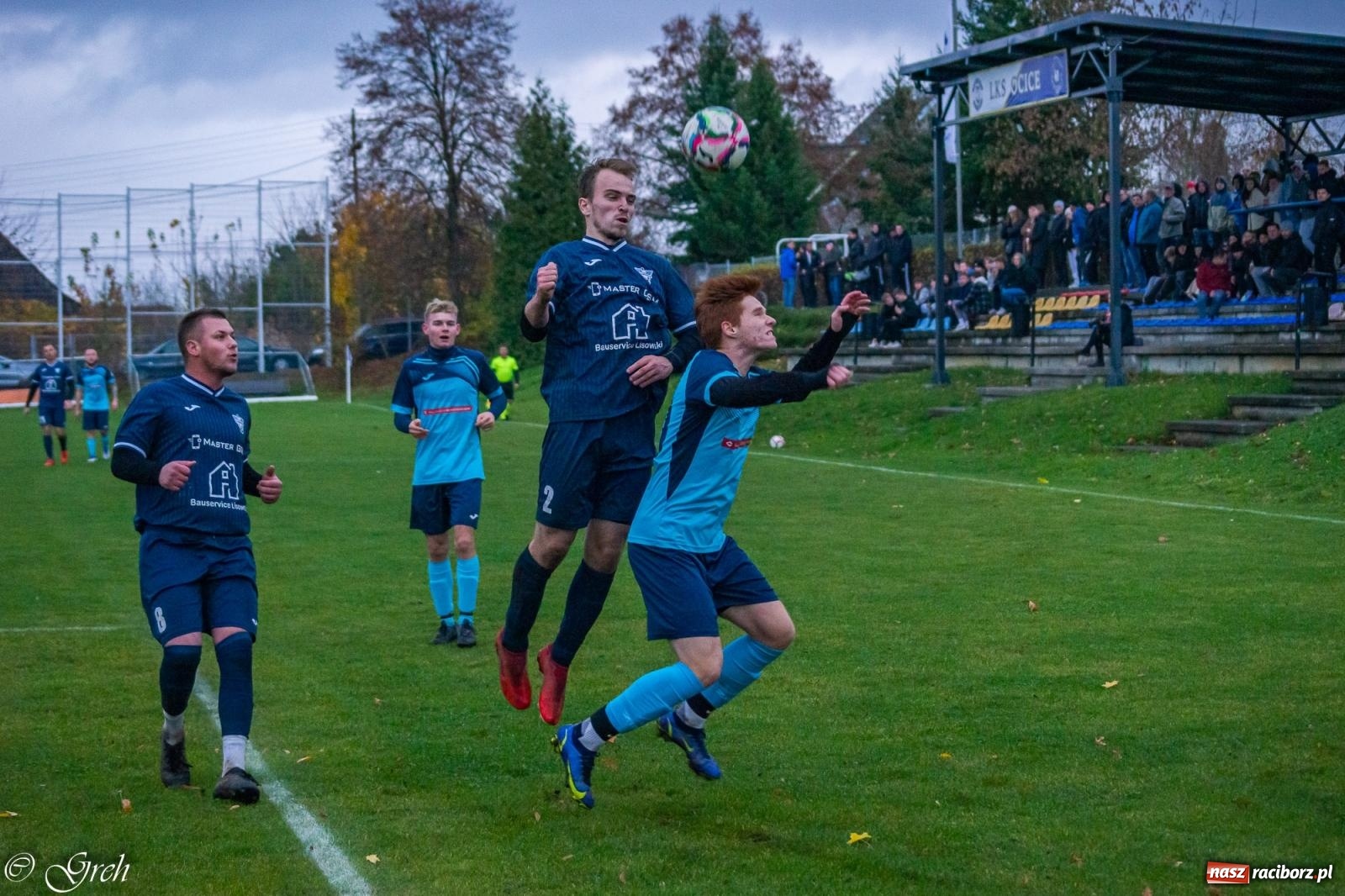 Zdjęcie w galerii na portalu naszraciborz.pl: B klasa. Strzelanina przy Tuwima [FOTO] wiadomości z regionu