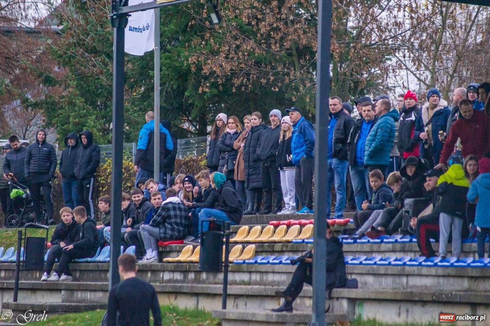 Zdjęcie w galerii na portalu naszraciborz.pl: B klasa. Strzelanina przy Tuwima [FOTO] wiadomości z regionu