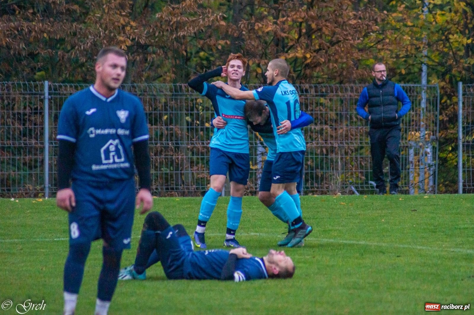 Zdjęcie w galerii na portalu naszraciborz.pl: B klasa. Strzelanina przy Tuwima [FOTO] wiadomości z regionu