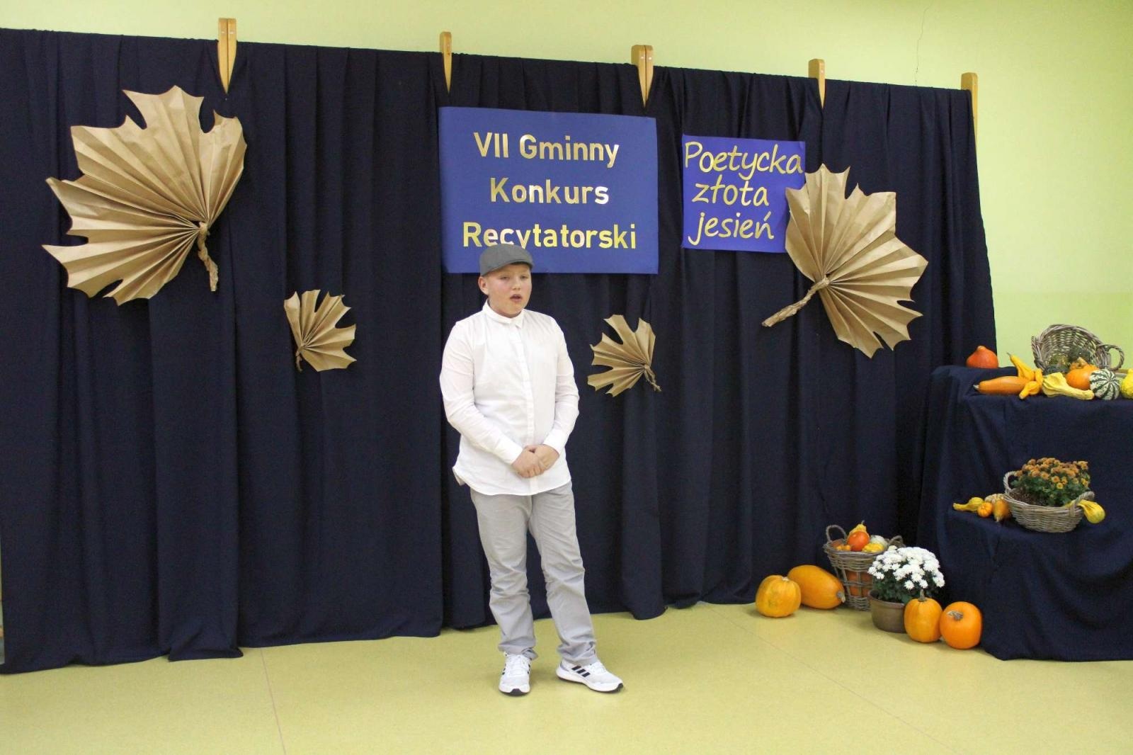 Zdjęcie w galerii na portalu naszraciborz.pl: VII Gminny Konkurs Recytatorski Poetycka złota jesień  wiadomości z regionu