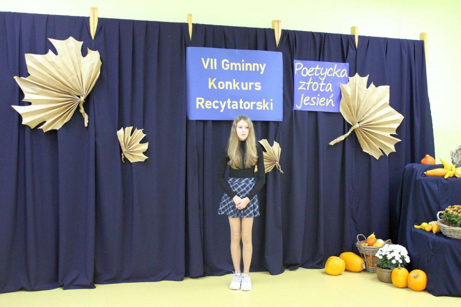 Zdjęcie w galerii na portalu naszraciborz.pl: VII Gminny Konkurs Recytatorski Poetycka złota jesień  wiadomości z regionu