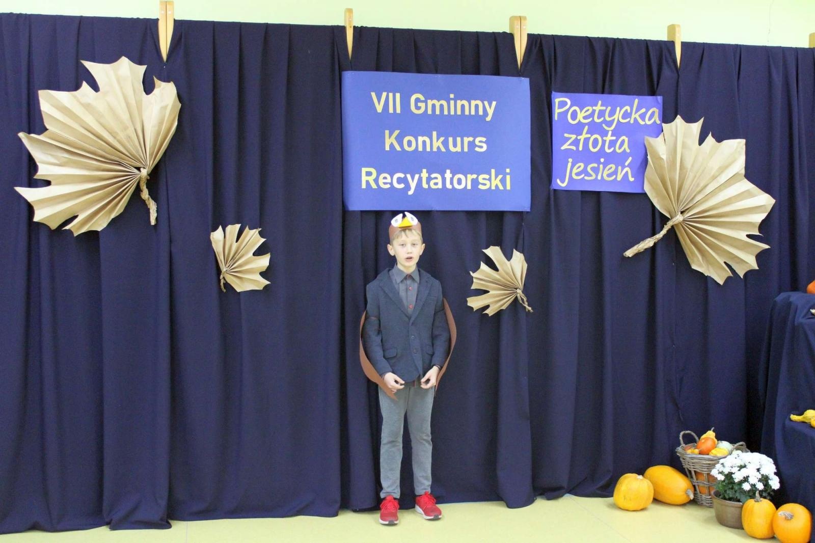 Zdjęcie w galerii na portalu naszraciborz.pl: VII Gminny Konkurs Recytatorski Poetycka złota jesień  wiadomości z regionu