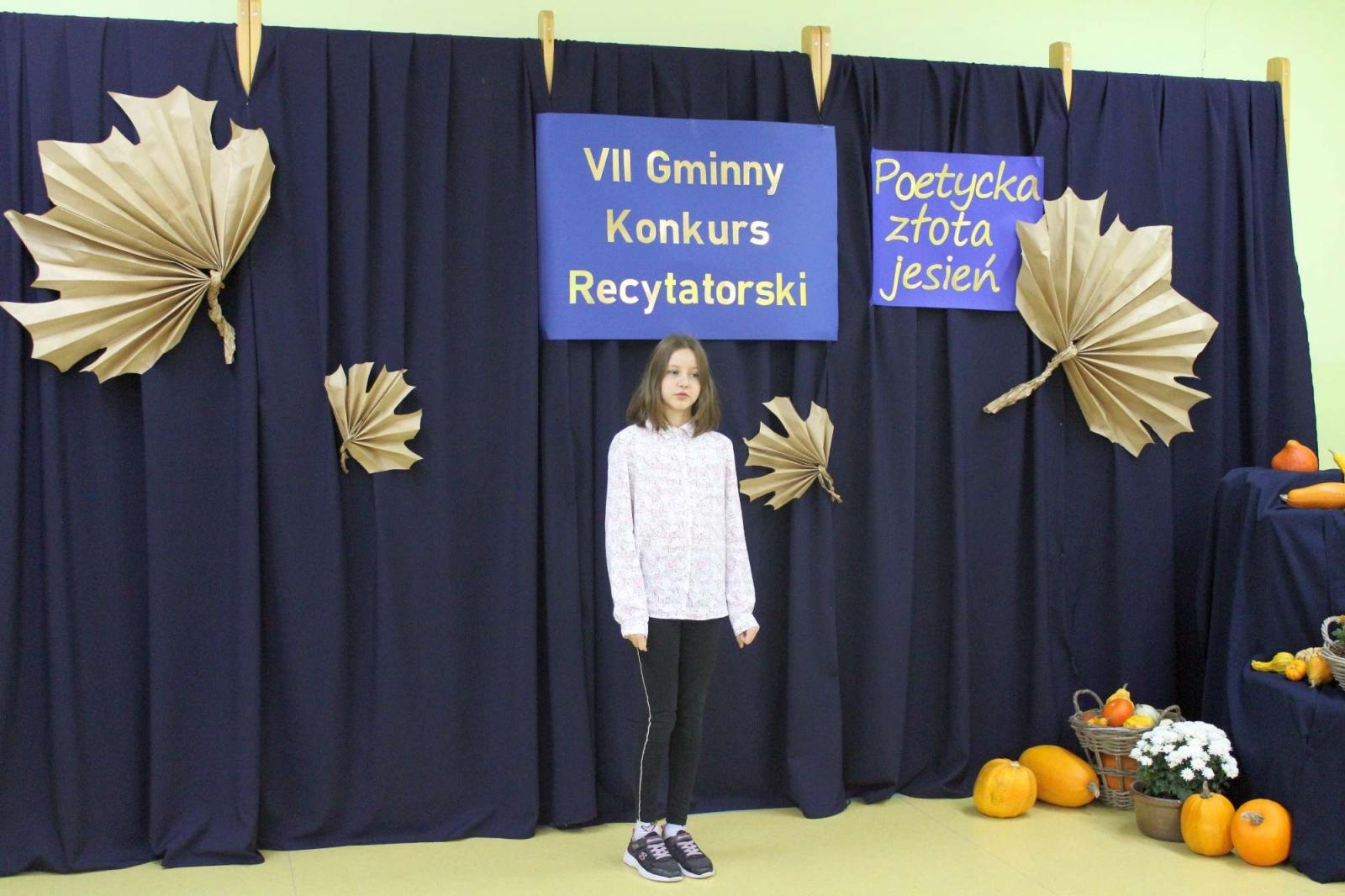 Zdjęcie w galerii na portalu naszraciborz.pl: VII Gminny Konkurs Recytatorski Poetycka złota jesień  wiadomości z regionu