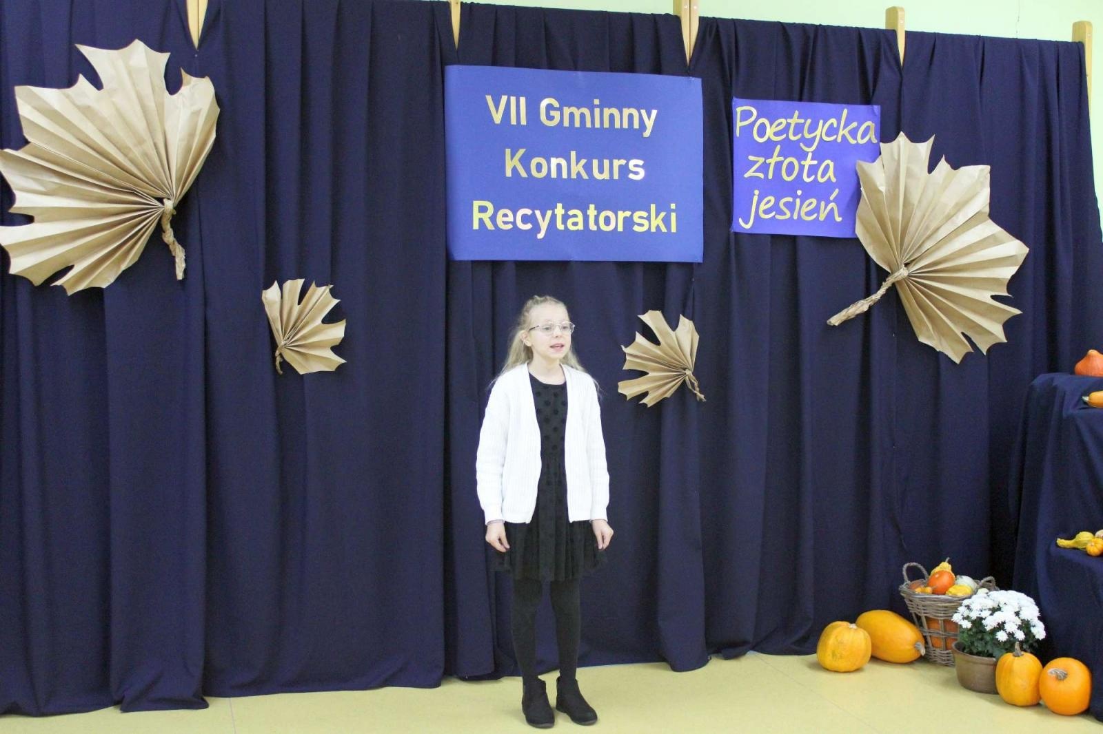 Zdjęcie w galerii na portalu naszraciborz.pl: VII Gminny Konkurs Recytatorski Poetycka złota jesień  wiadomości z regionu