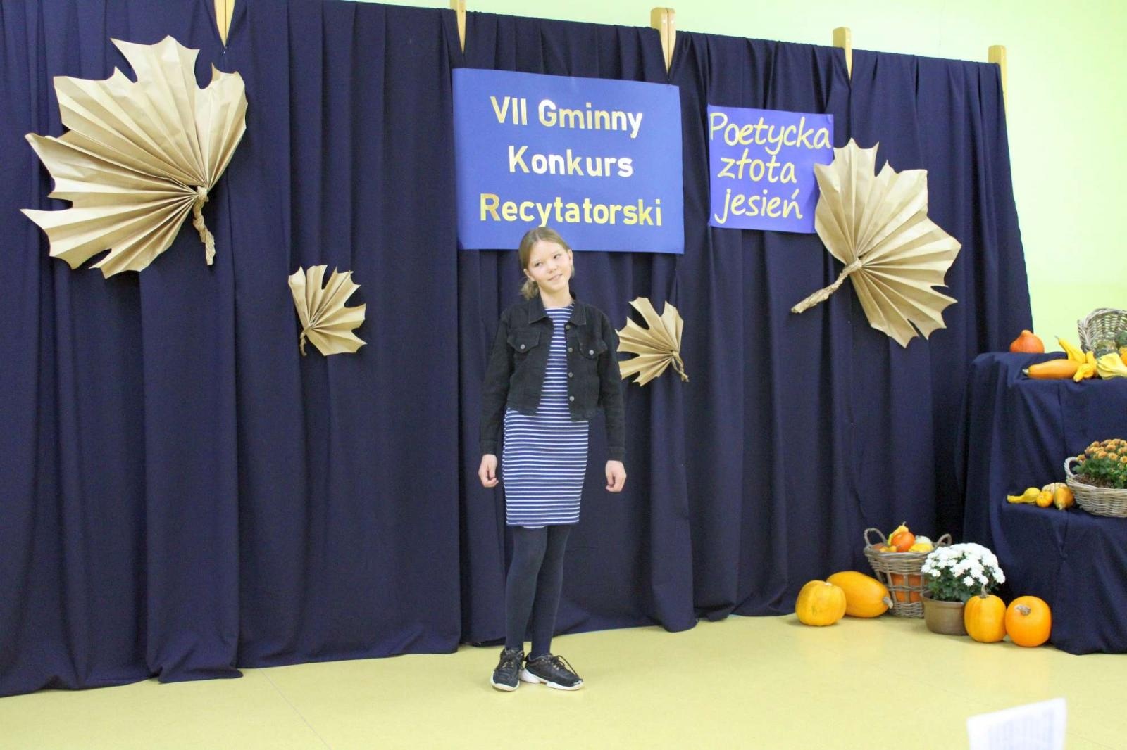 Zdjęcie w galerii na portalu naszraciborz.pl: VII Gminny Konkurs Recytatorski Poetycka złota jesień  wiadomości z regionu