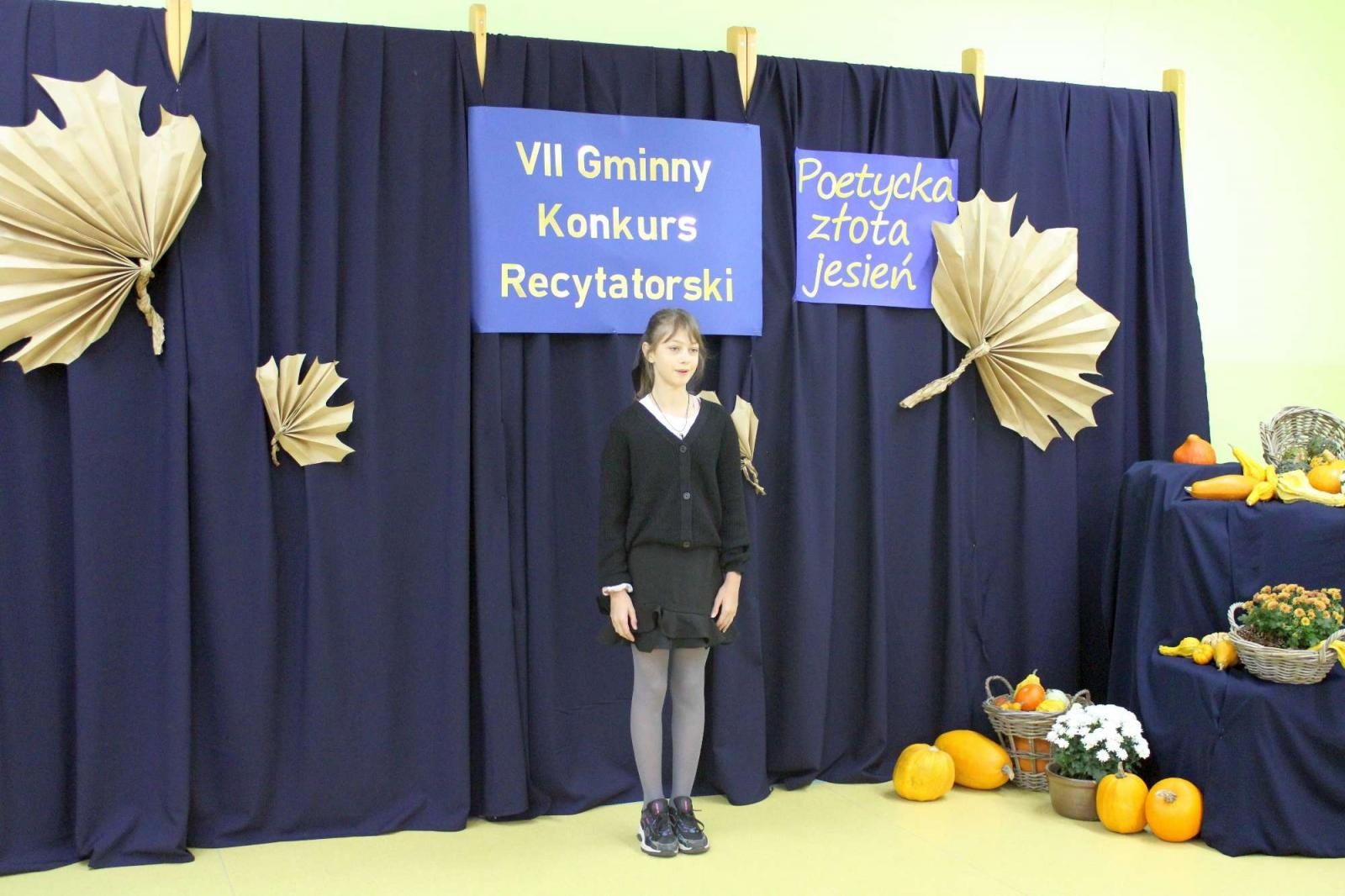 Zdjęcie w galerii na portalu naszraciborz.pl: VII Gminny Konkurs Recytatorski Poetycka złota jesień  wiadomości z regionu