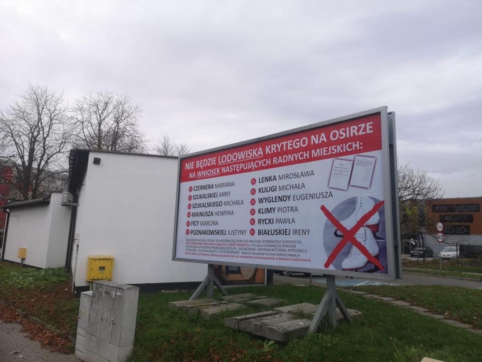 Zdjęcie w galerii na portalu naszraciborz.pl: List do redakcji od Dariusza Polowego w sprawie bilbordów wiadomości z regionu
