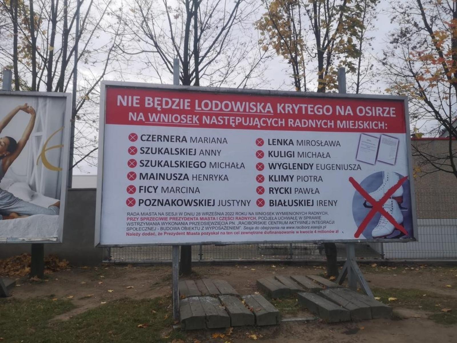Zdjęcie w galerii na portalu naszraciborz.pl: List do redakcji od Dariusza Polowego w sprawie bilbordów wiadomości z regionu