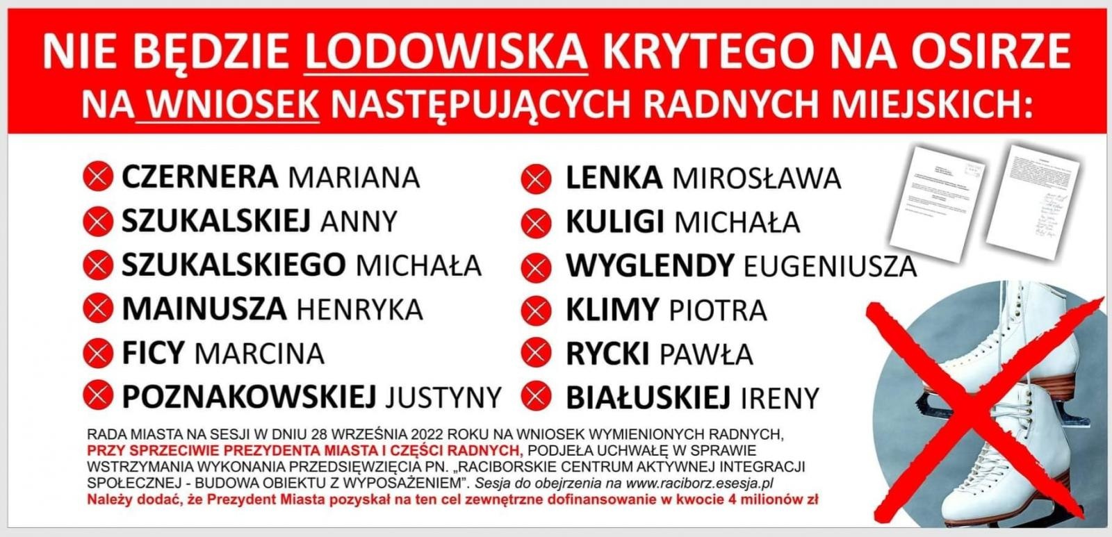 Zdjęcie w galerii na portalu naszraciborz.pl: List do redakcji od Dariusza Polowego w sprawie bilbordów wiadomości z regionu