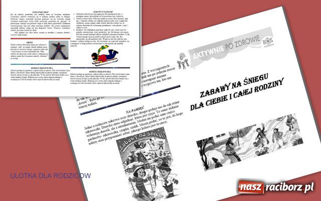 Zdjęcie w galerii na portalu naszraciborz.pl: Promują zdrowie i zabawy na śniegu wiadomości z regionu