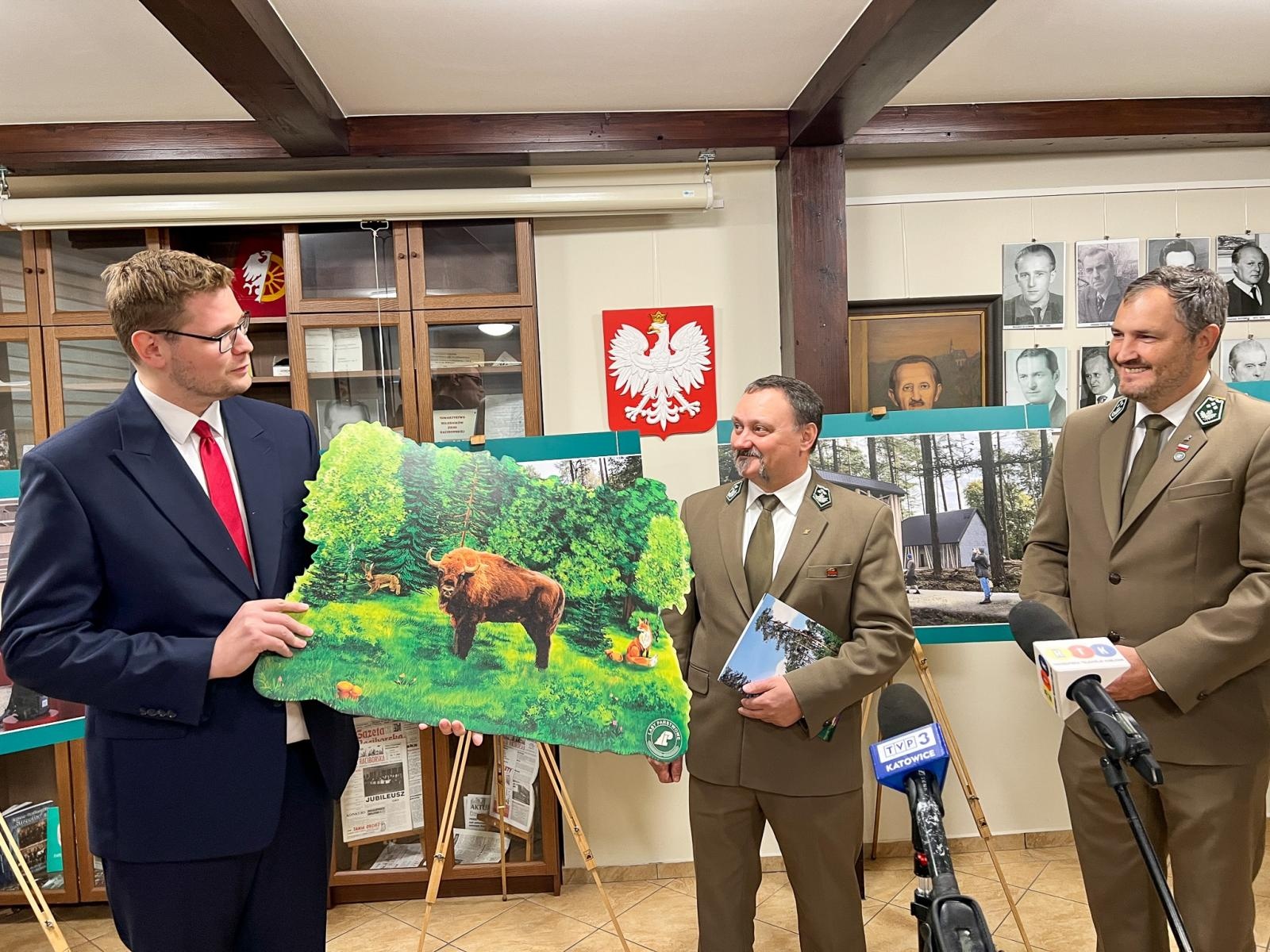 Zdjęcie w galerii na portalu naszraciborz.pl: Tak będzie wyglądać zagroda żubrów w Raciborzu. Na tym nie koniec! [FOTO] wiadomości z regionu