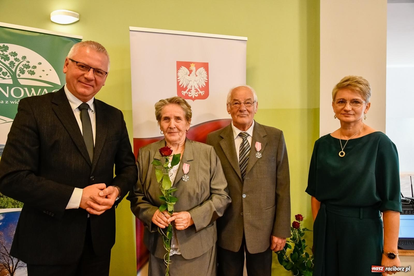 Zdjęcie w galerii na portalu naszraciborz.pl: Złote, szmaragdowe i diamentowe gody w gminie Kornowac [FOTO i WIDEO] wiadomości z regionu