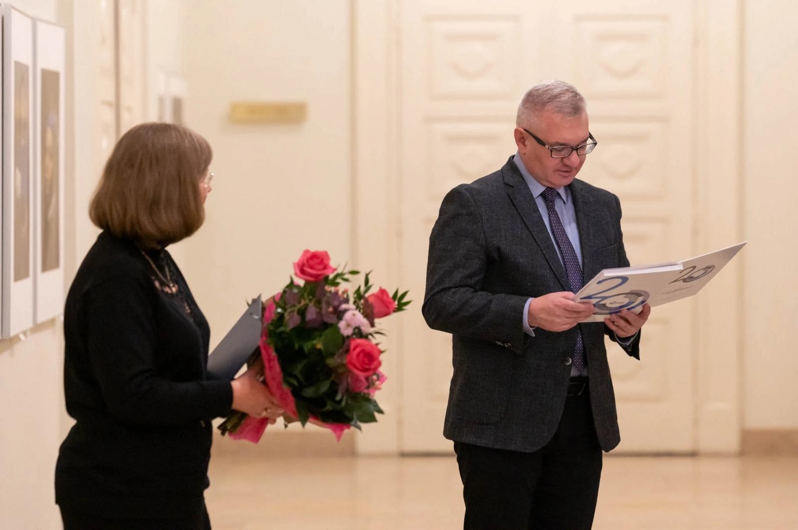 Zdjęcie w galerii na portalu naszraciborz.pl: 40 lat pracy twórczej dr Gabrieli Habrom-Rokosz wiadomości z regionu