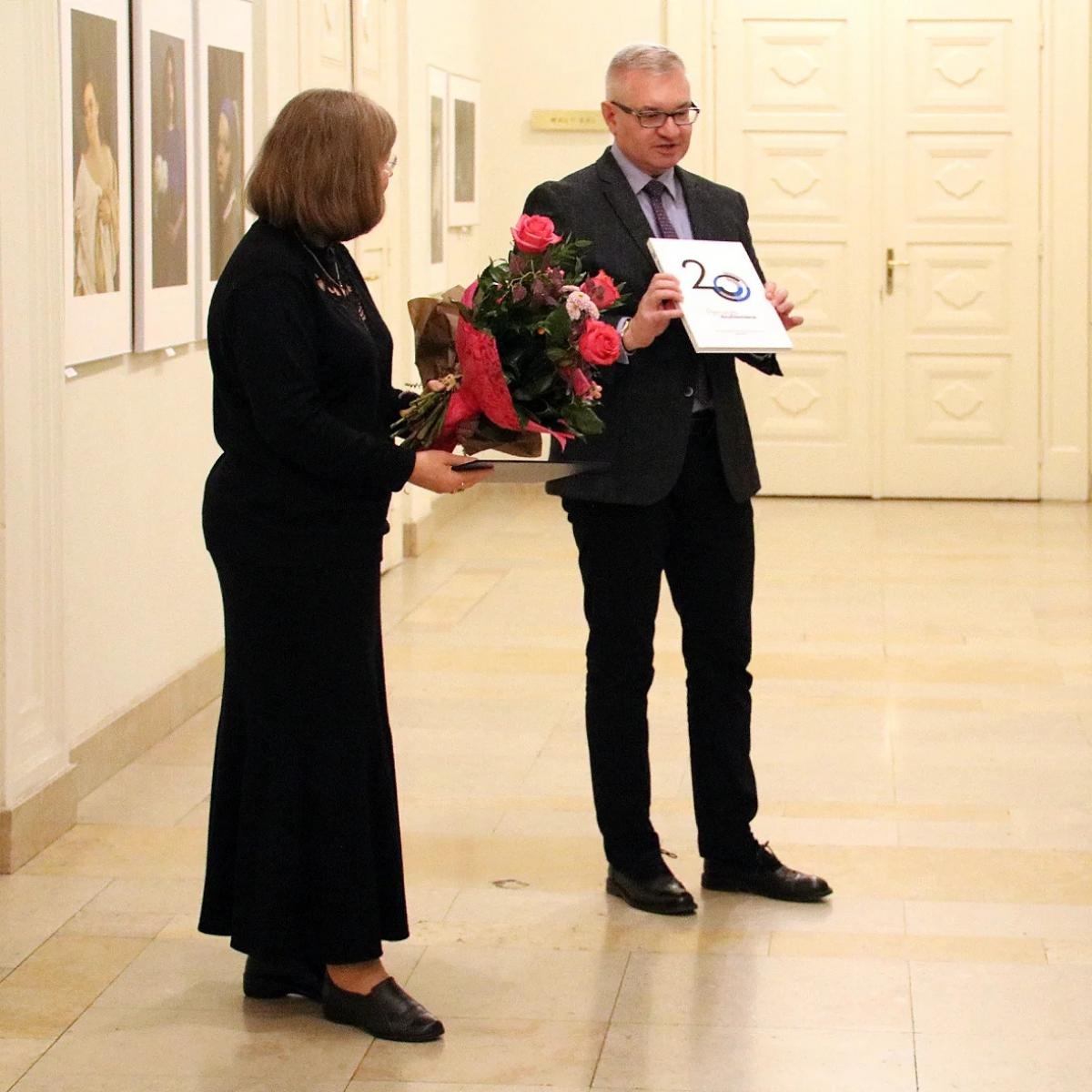 Zdjęcie w galerii na portalu naszraciborz.pl: 40 lat pracy twórczej dr Gabrieli Habrom-Rokosz wiadomości z regionu