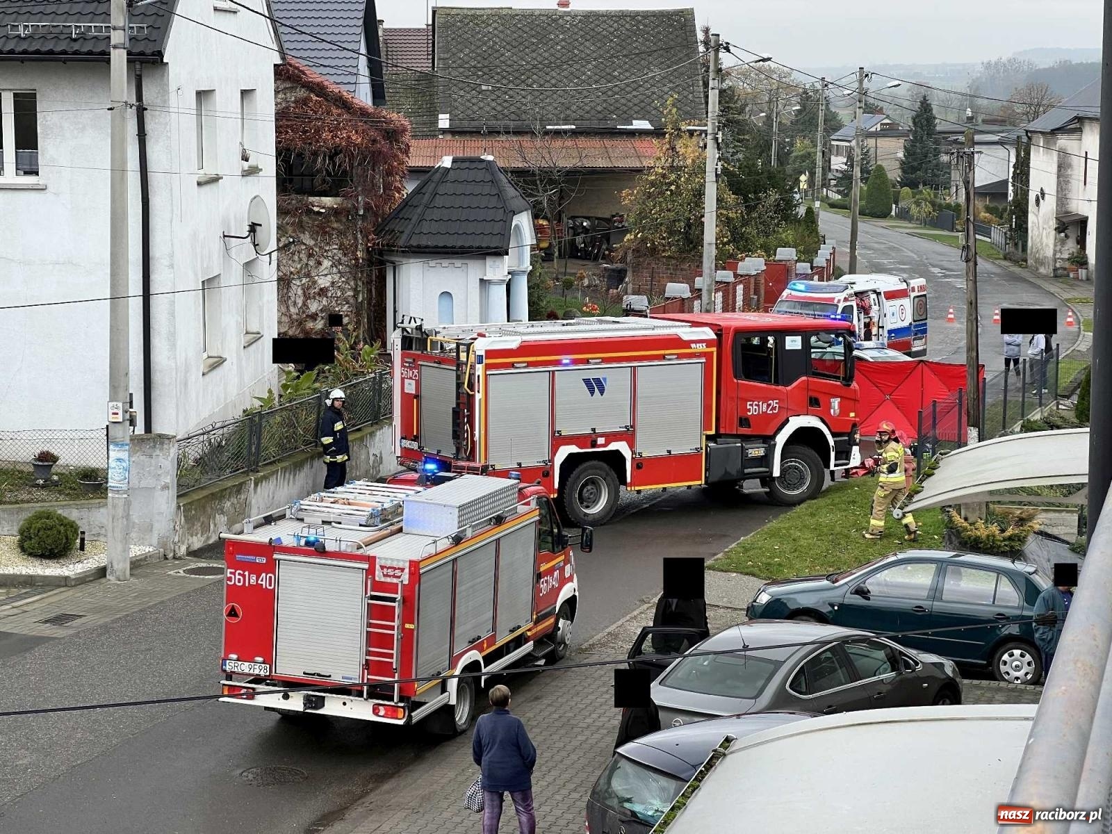 Zdjęcie w galerii na portalu naszraciborz.pl: Nieszczęśliwy wypadek w Bojanowie. Lądował śmigłowiec LPR [FOTO i WIDEO] wiadomości z regionu