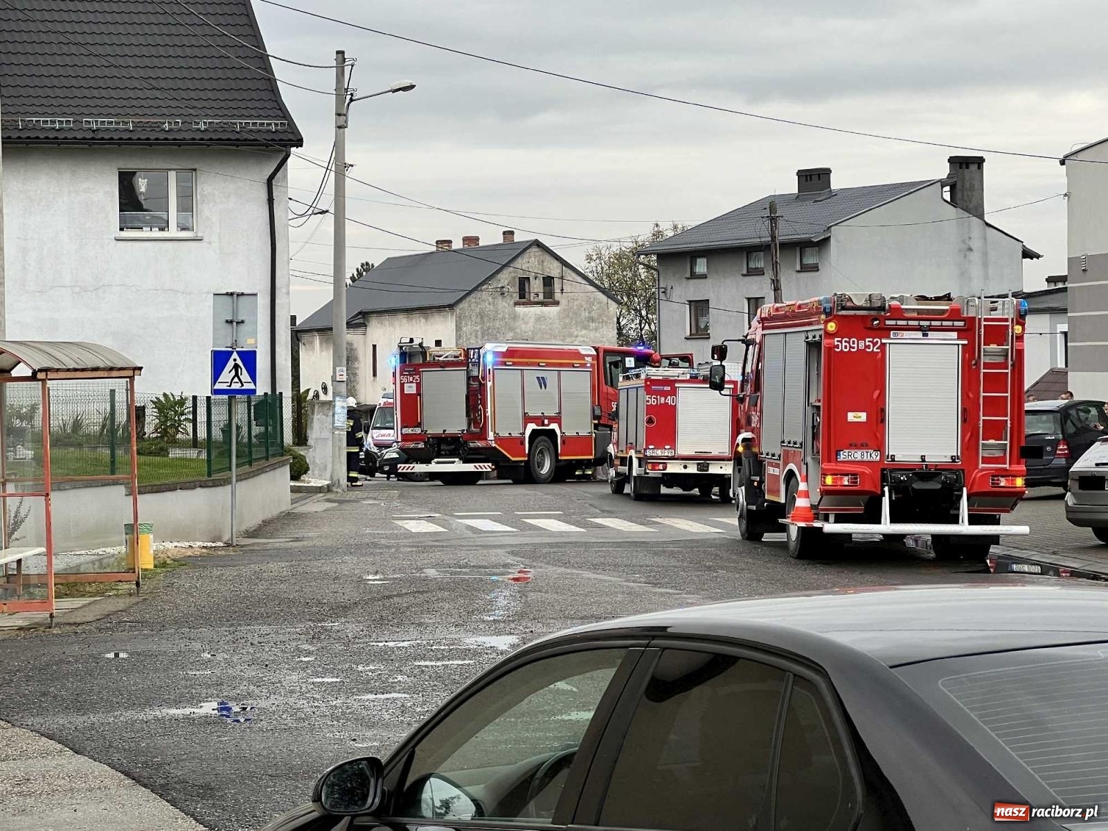 Zdjęcie w galerii na portalu naszraciborz.pl: Nieszczęśliwy wypadek w Bojanowie. Lądował śmigłowiec LPR [FOTO i WIDEO] wiadomości z regionu
