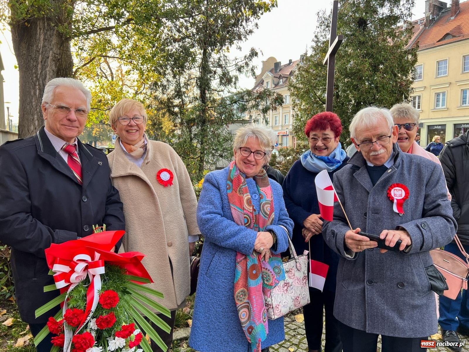 Zdjęcie w galerii na portalu naszraciborz.pl: Narodowe Święto Niepodległości - obchody miejskie w Raciborzu [FOTO i WIDEO] wiadomości z regionu