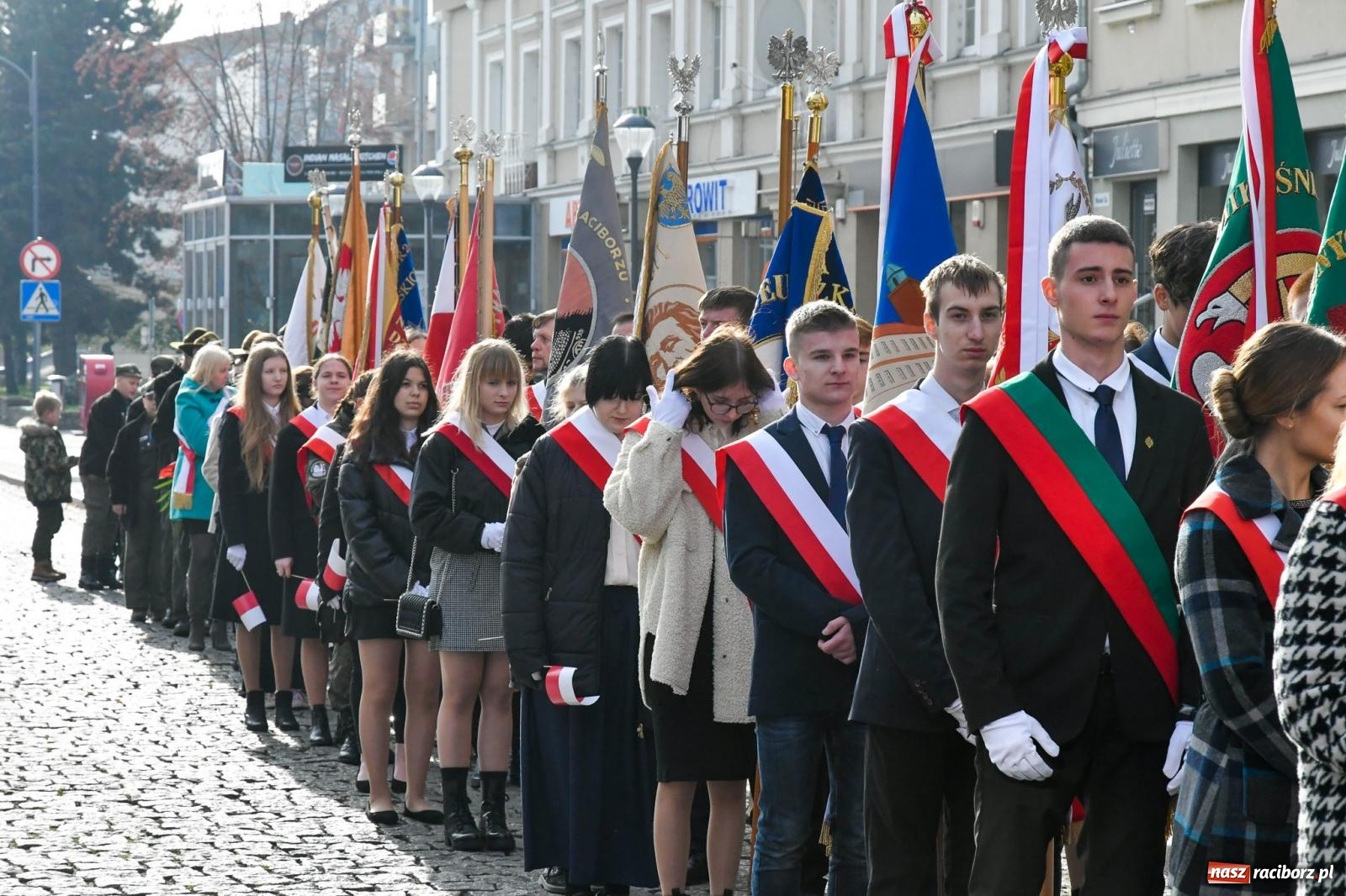 Zdjęcie w galerii na portalu naszraciborz.pl: Narodowe Święto Niepodległości - obchody miejskie w Raciborzu [FOTO i WIDEO] wiadomości z regionu