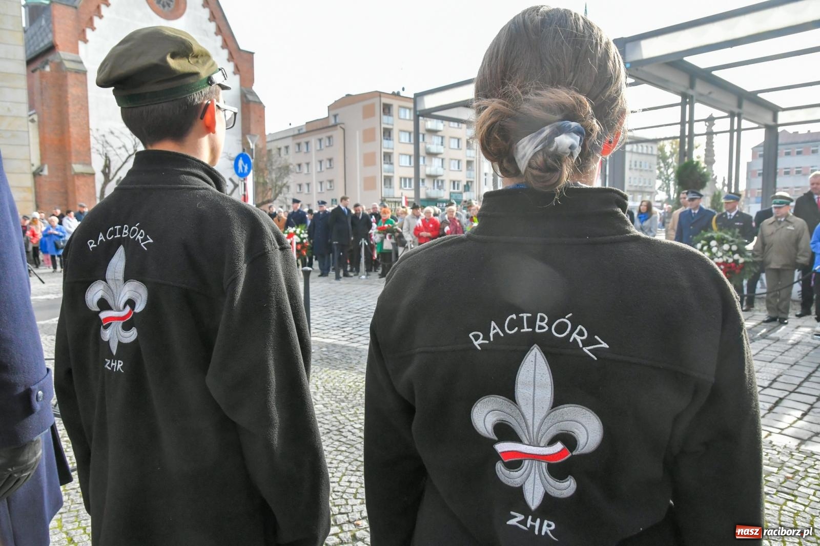Zdjęcie w galerii na portalu naszraciborz.pl: Narodowe Święto Niepodległości - obchody miejskie w Raciborzu [FOTO i WIDEO] wiadomości z regionu