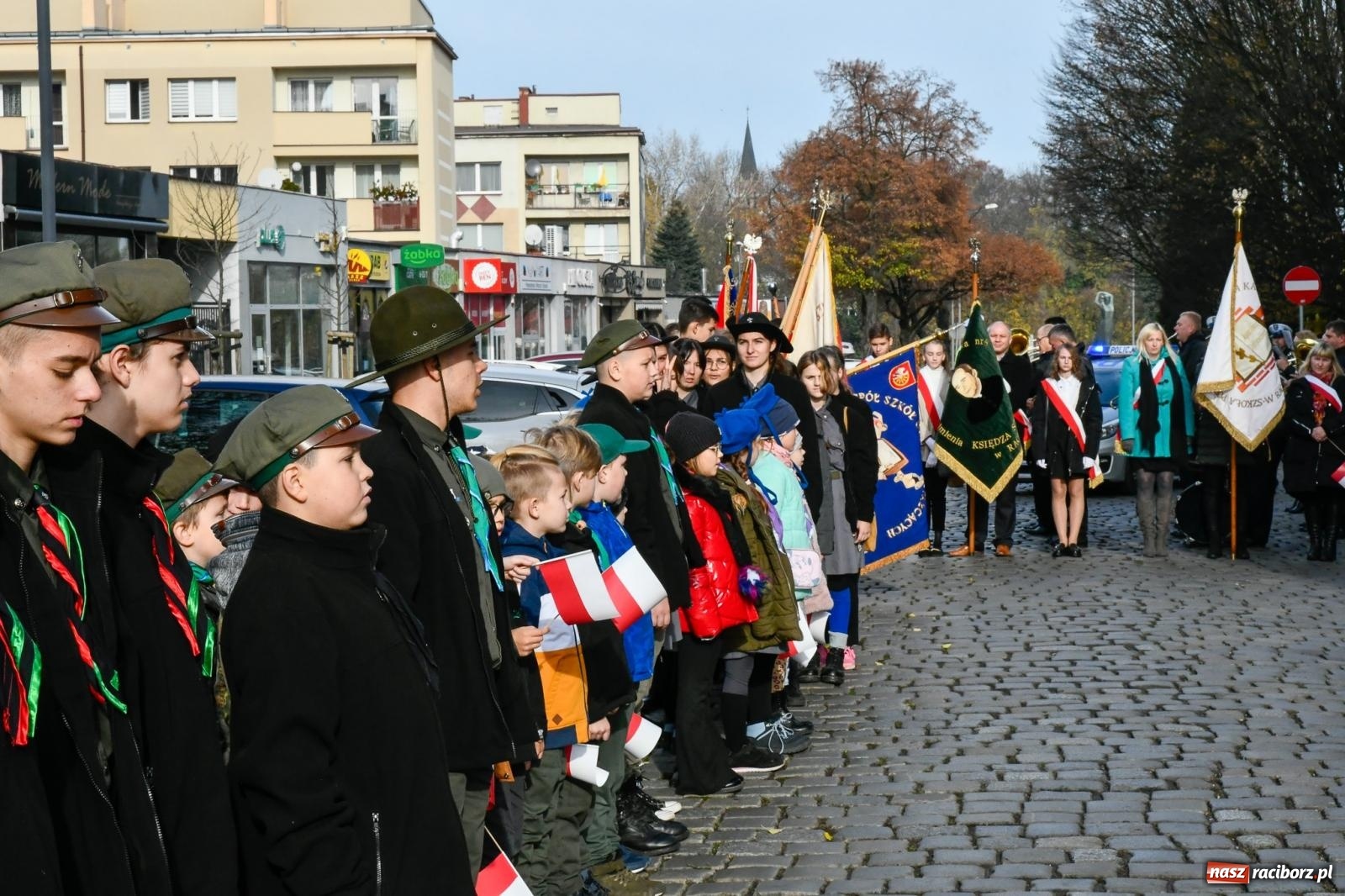 Zdjęcie w galerii na portalu naszraciborz.pl: Narodowe Święto Niepodległości - obchody miejskie w Raciborzu [FOTO i WIDEO] wiadomości z regionu