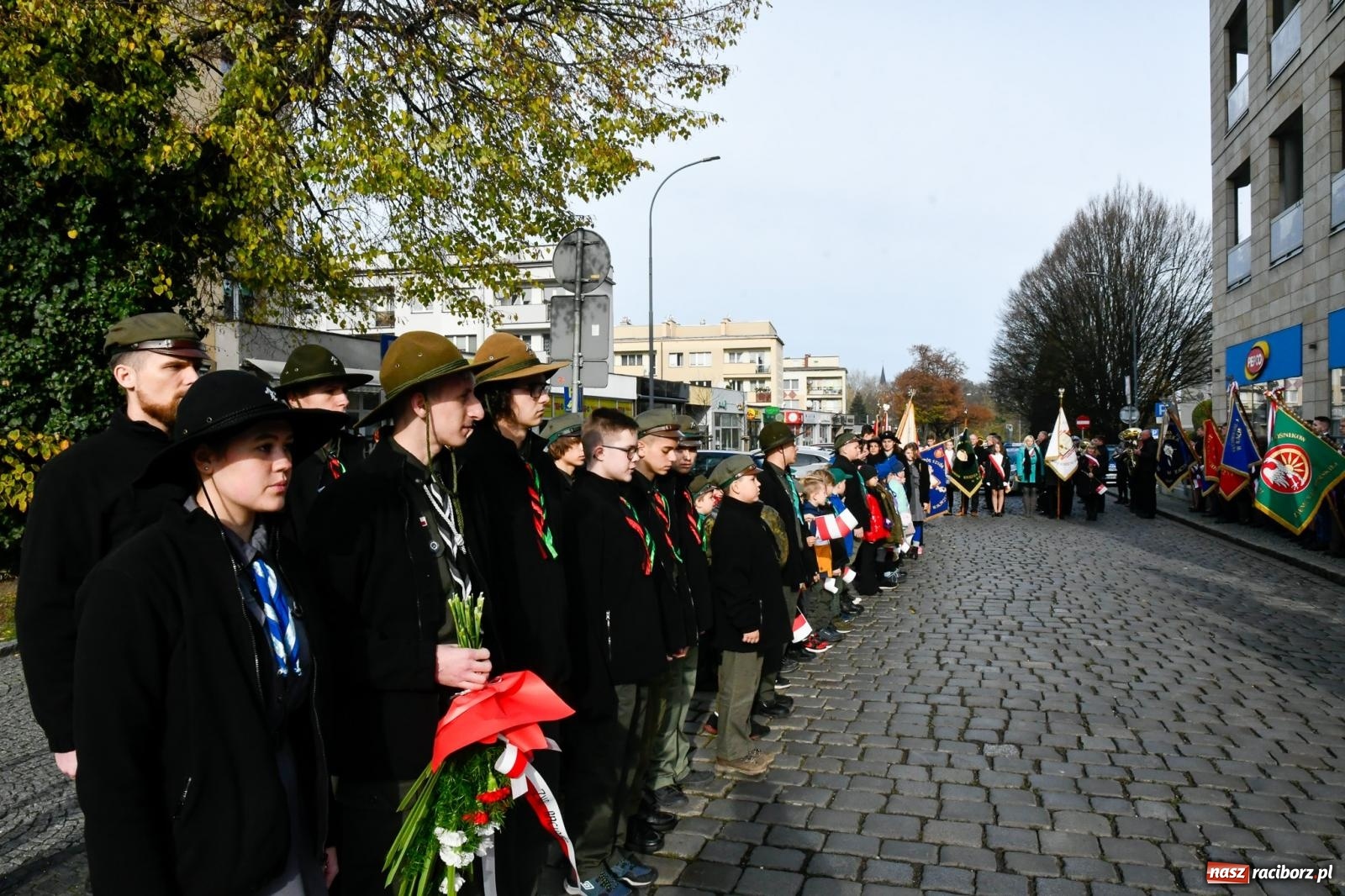Zdjęcie w galerii na portalu naszraciborz.pl: Narodowe Święto Niepodległości - obchody miejskie w Raciborzu [FOTO i WIDEO] wiadomości z regionu