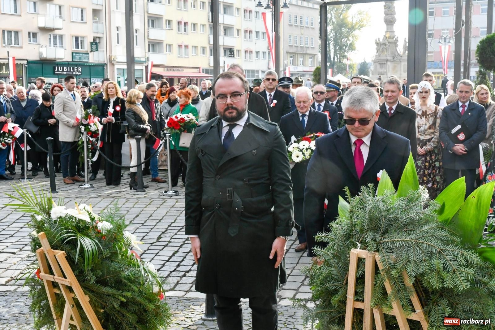 Zdjęcie w galerii na portalu naszraciborz.pl: Narodowe Święto Niepodległości - obchody miejskie w Raciborzu [FOTO i WIDEO] wiadomości z regionu