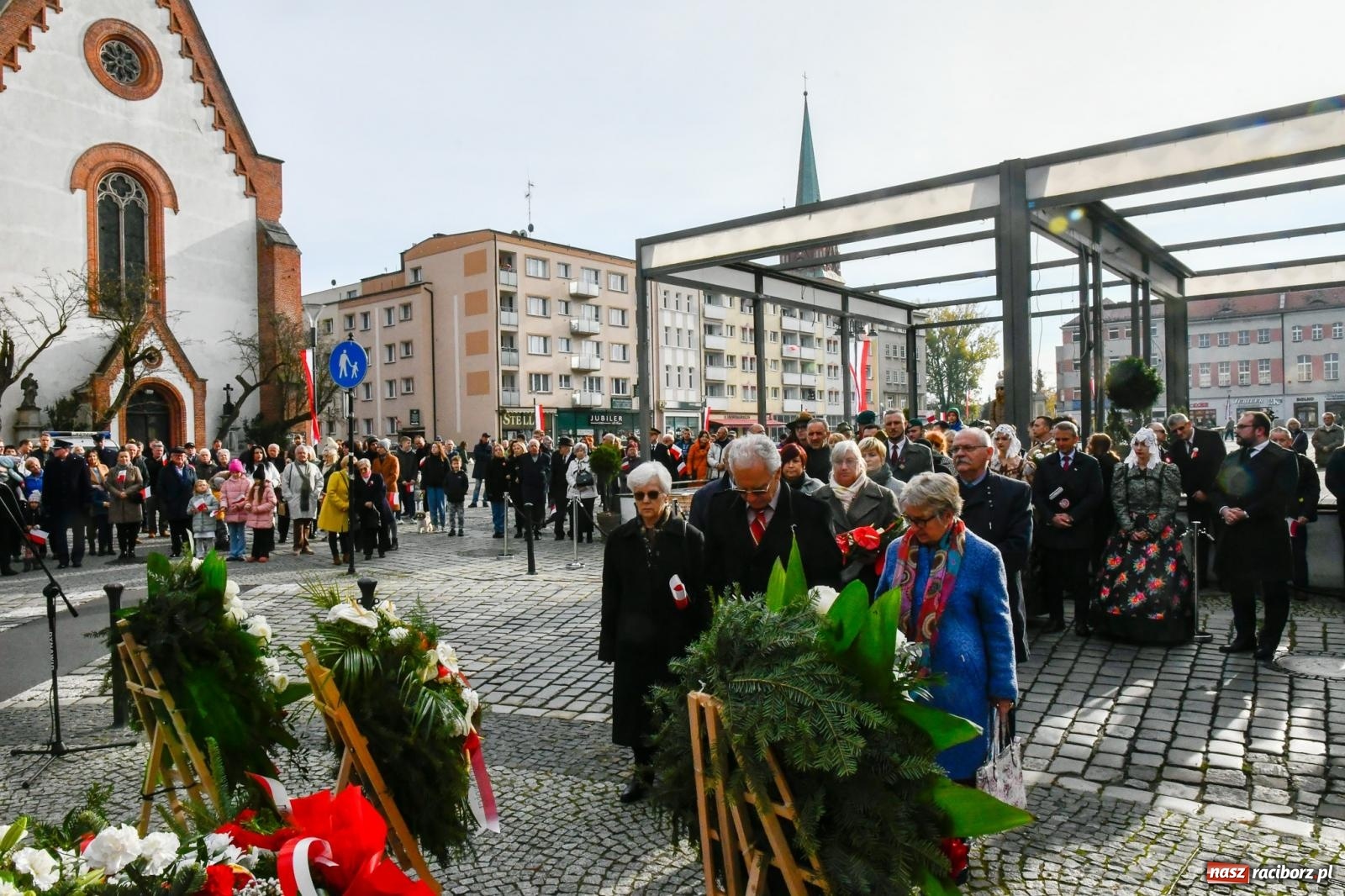 Zdjęcie w galerii na portalu naszraciborz.pl: Narodowe Święto Niepodległości - obchody miejskie w Raciborzu [FOTO i WIDEO] wiadomości z regionu