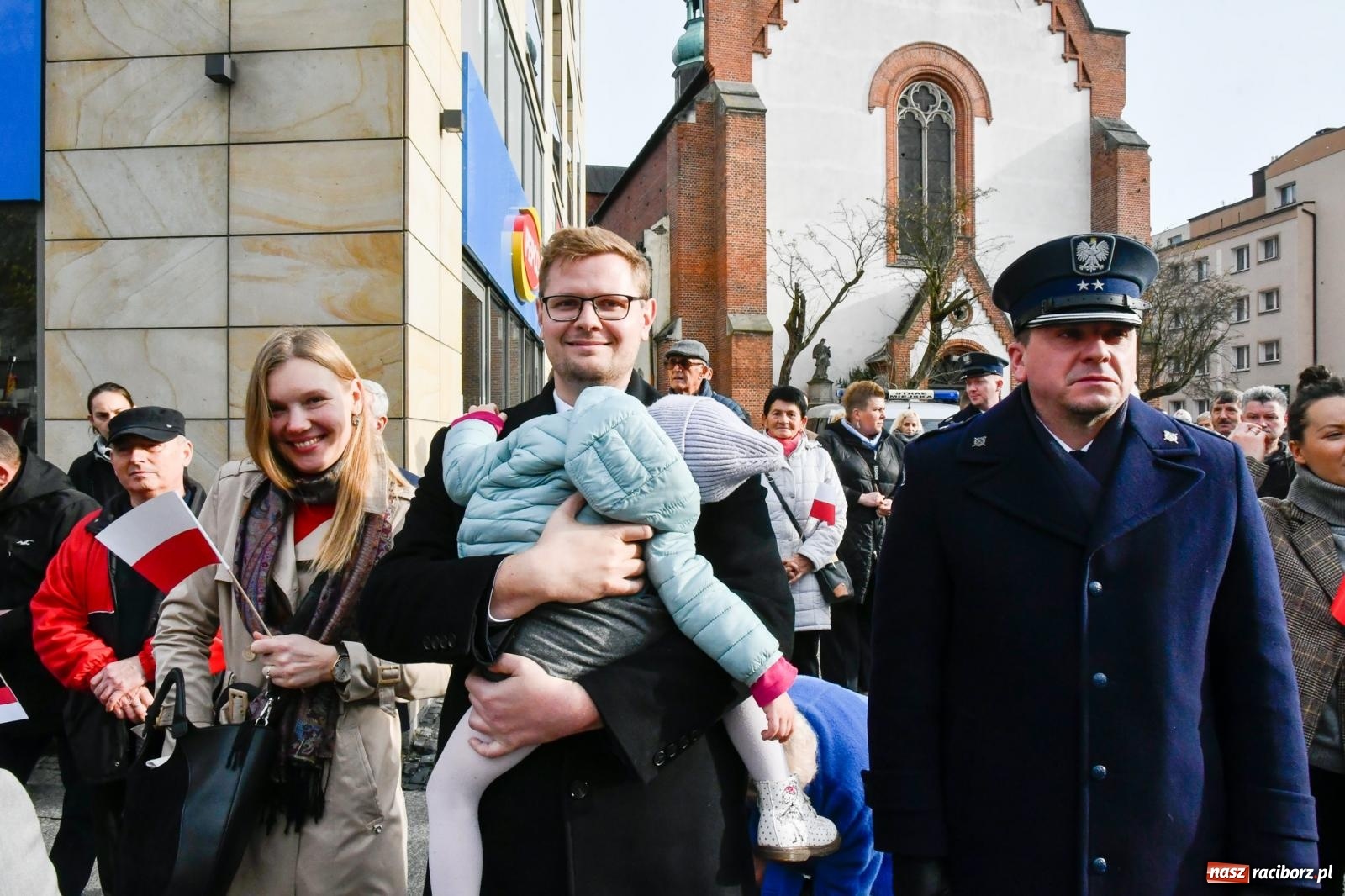 Zdjęcie w galerii na portalu naszraciborz.pl: Narodowe Święto Niepodległości - obchody miejskie w Raciborzu [FOTO i WIDEO] wiadomości z regionu