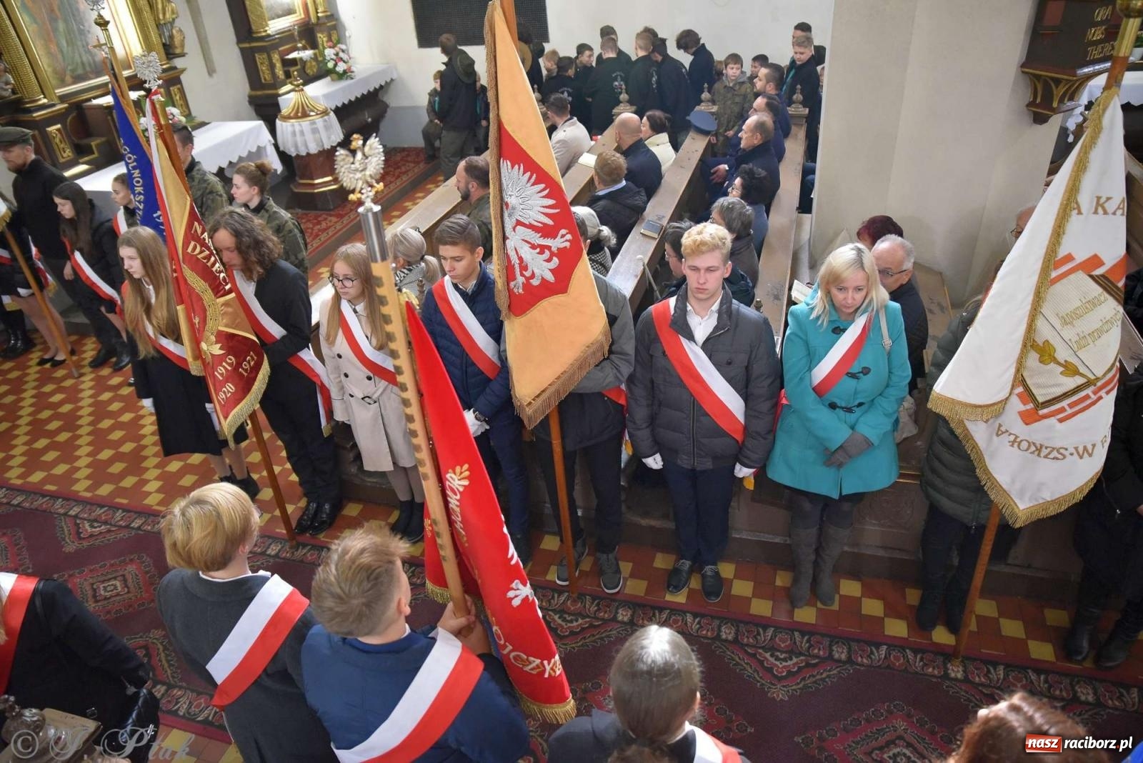 Zdjęcie w galerii na portalu naszraciborz.pl: Narodowe Święto Niepodległości - obchody miejskie w Raciborzu [FOTO i WIDEO] wiadomości z regionu